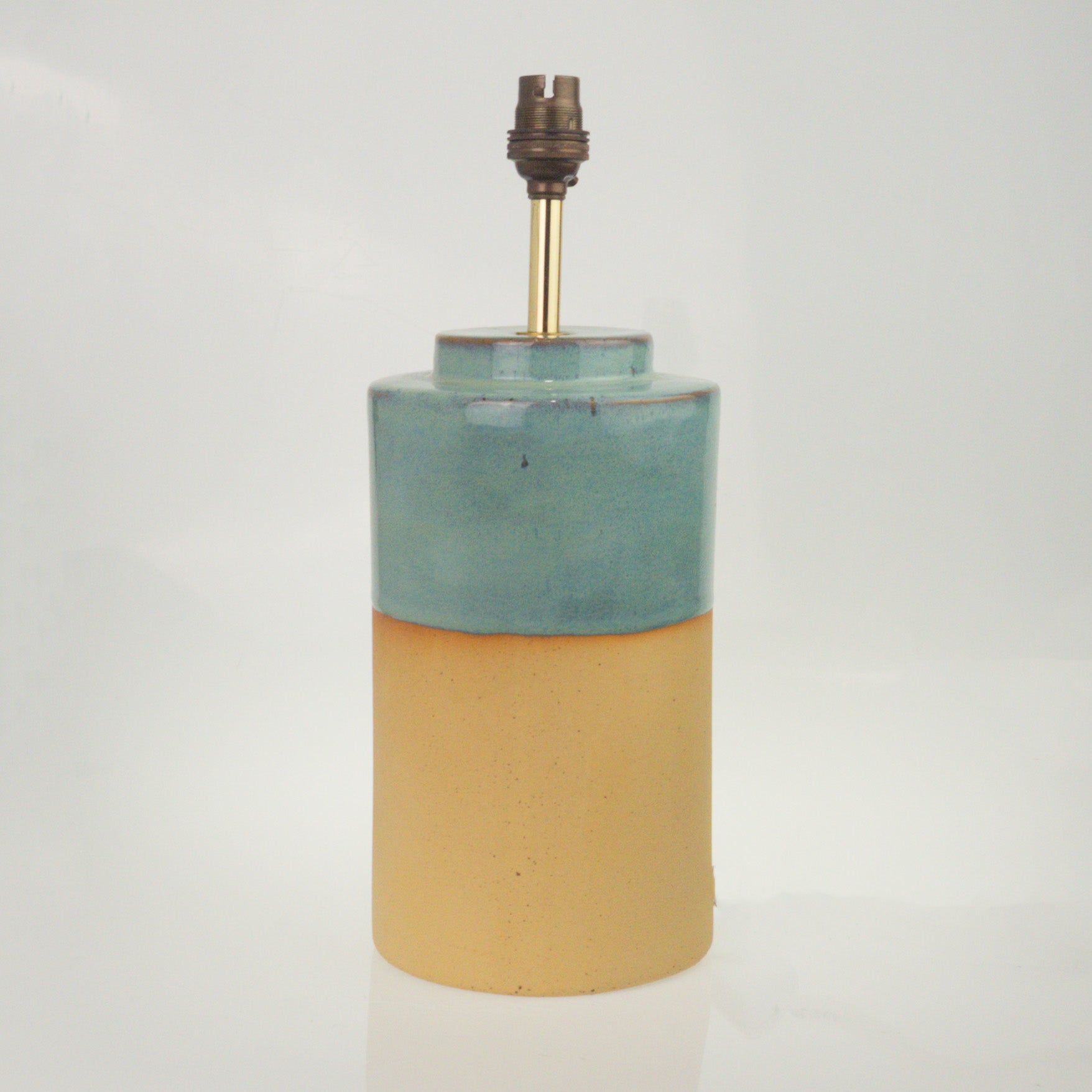 Stoneware Cylinder Table Lamp in Fingal Large