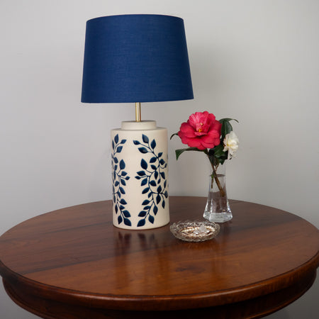 Lagoon Vine Cylinder Table Lamp Large