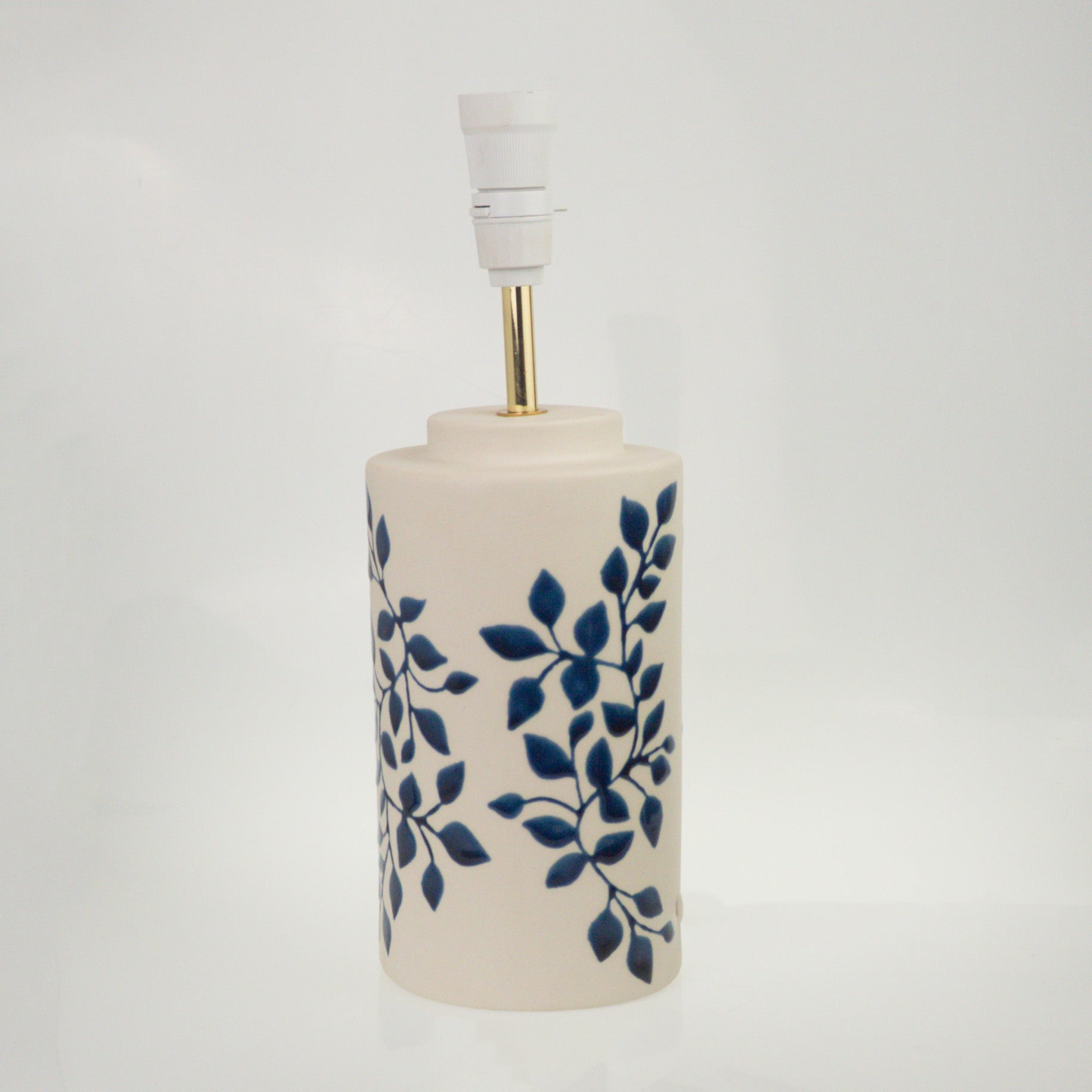 Lagoon Vine Cylinder Table Lamp Large