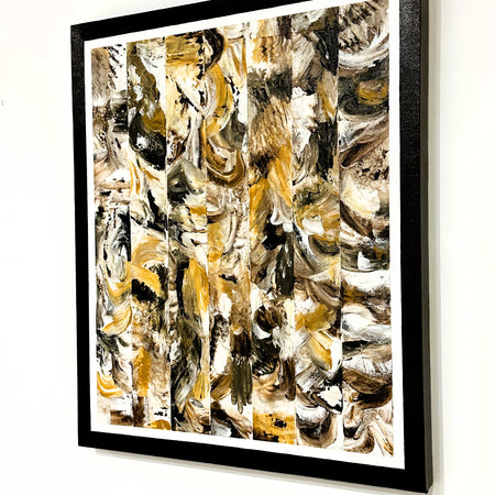 Walk into the woods- Textured Art