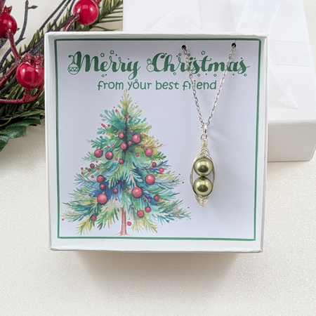 Best Friend Necklace, Christmas Gift for Friend
