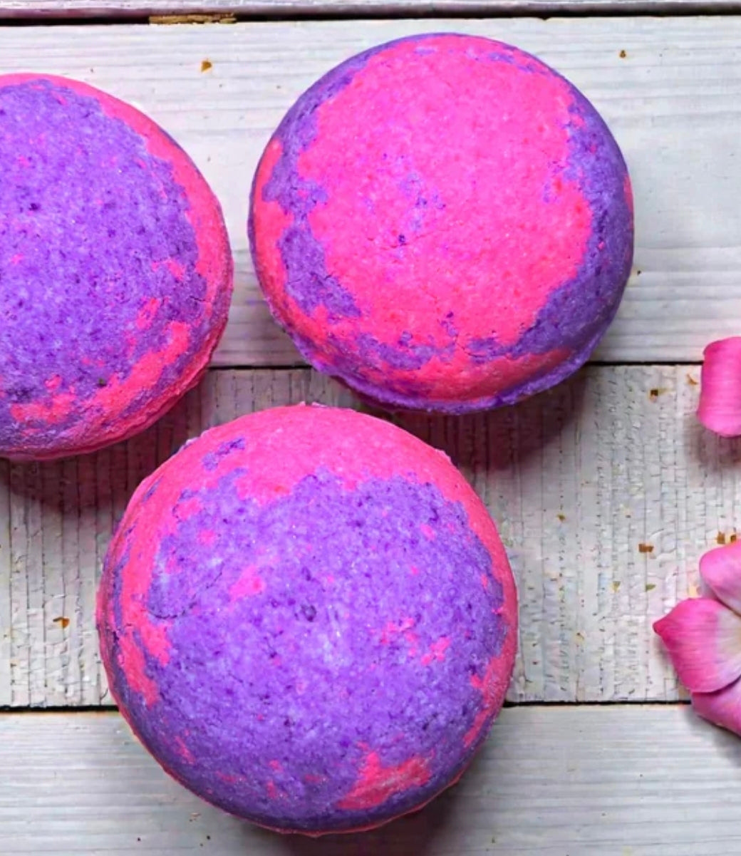 Handmade Bath Bombs 140g | 3 for $25 Bundle | Natural Bath Soak | Relaxing | Gift Idea