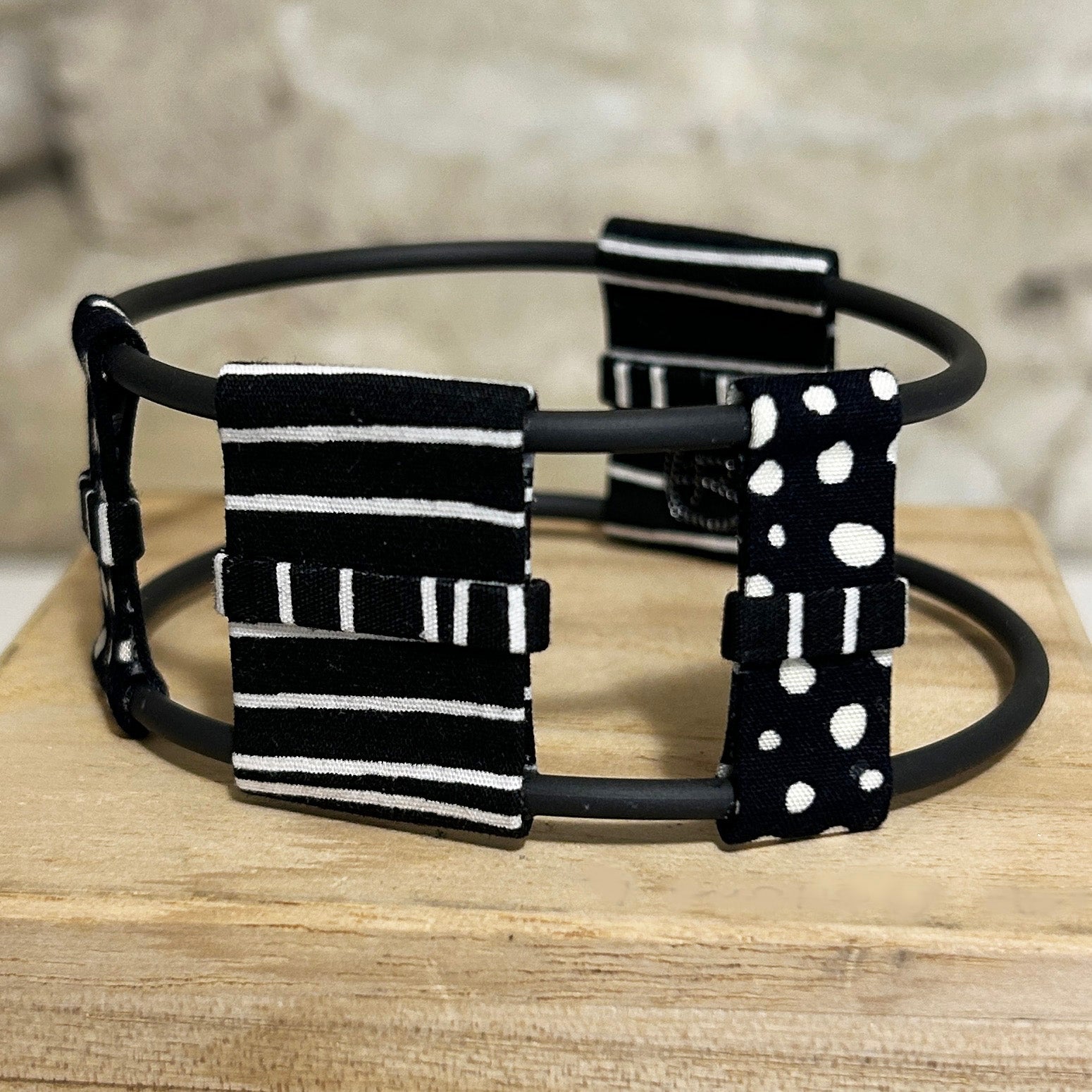 Bangles Funky Colourful Dot & Stripe Textiles