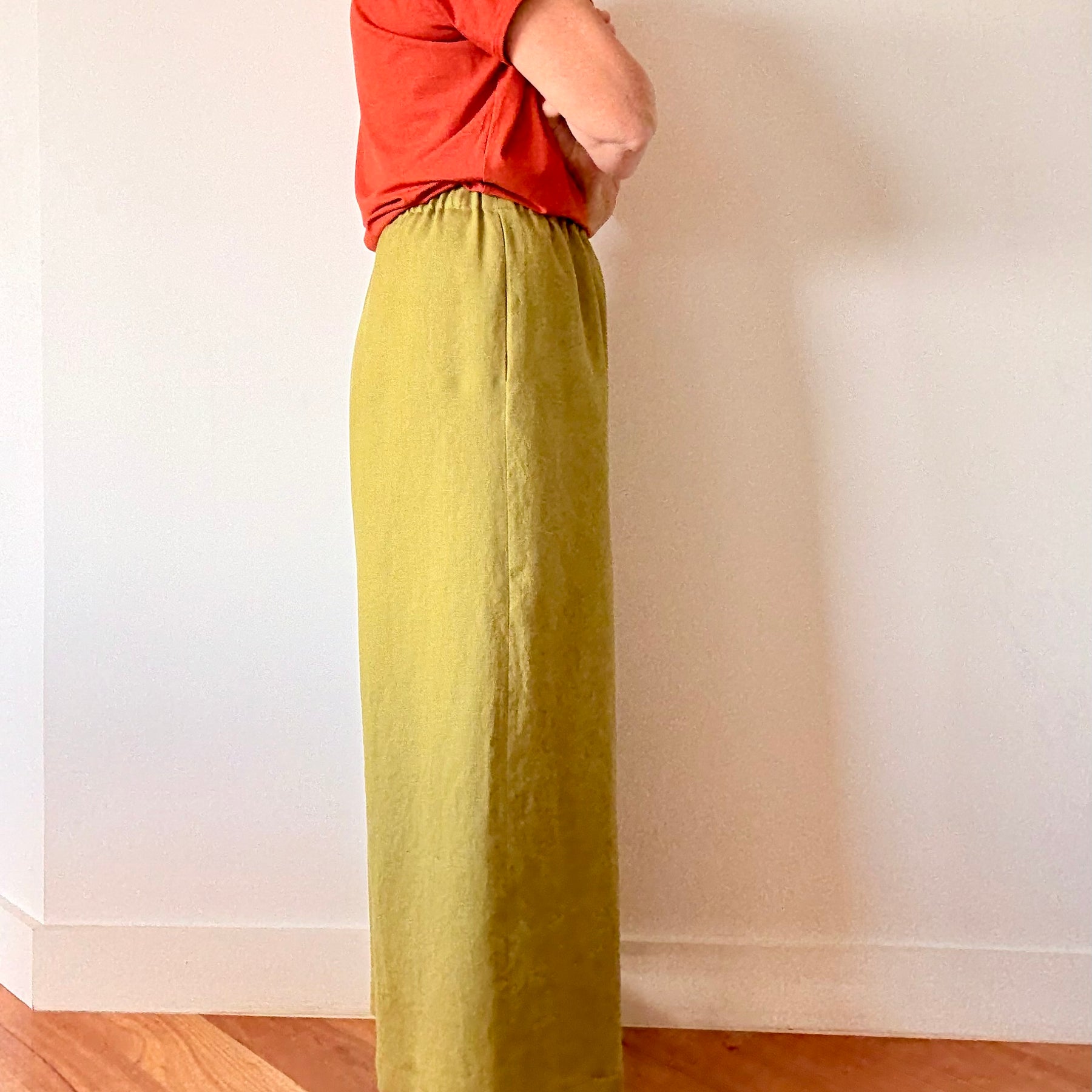 100% Linen Wide Legged Pants