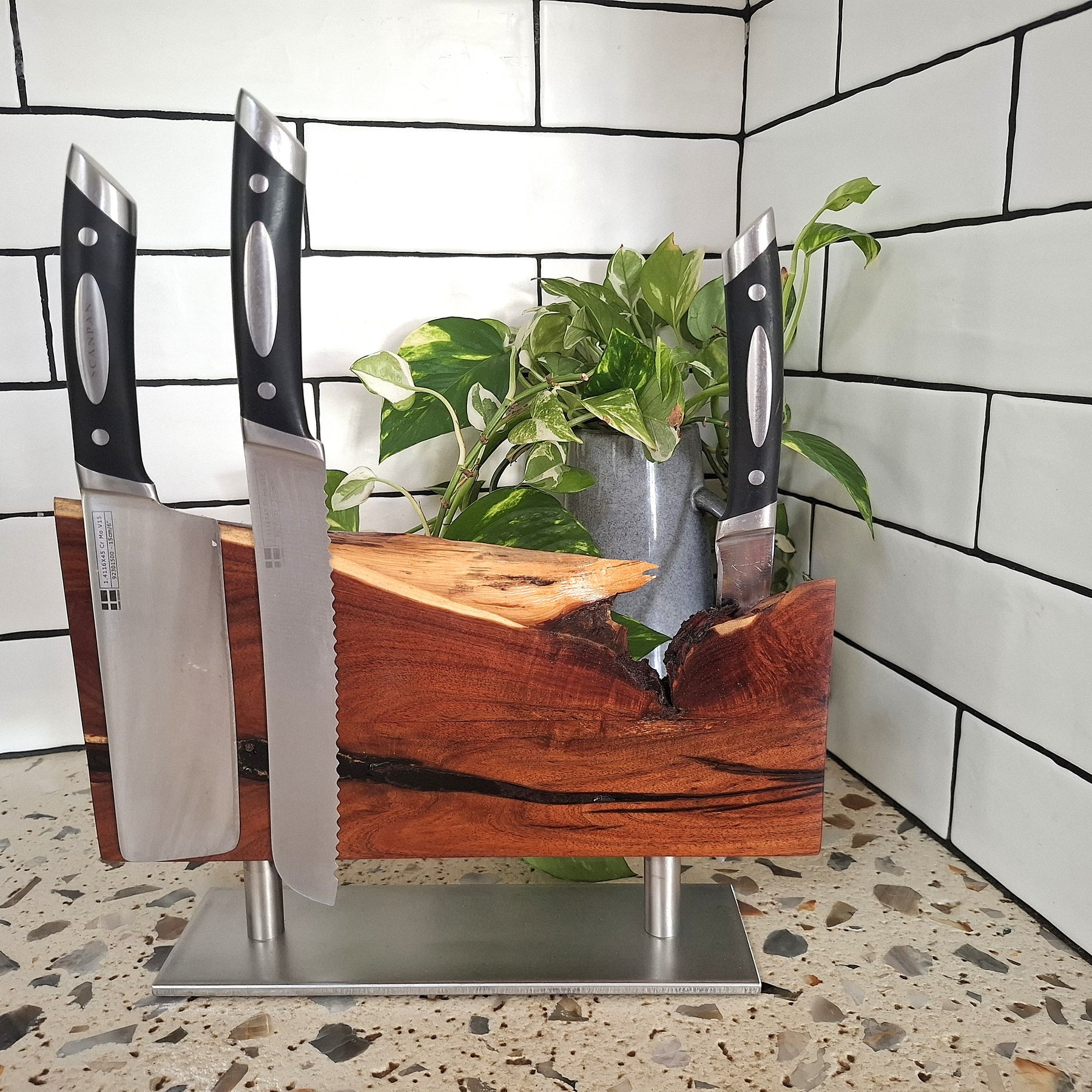 Handmade Australian Magnetic Knife Block