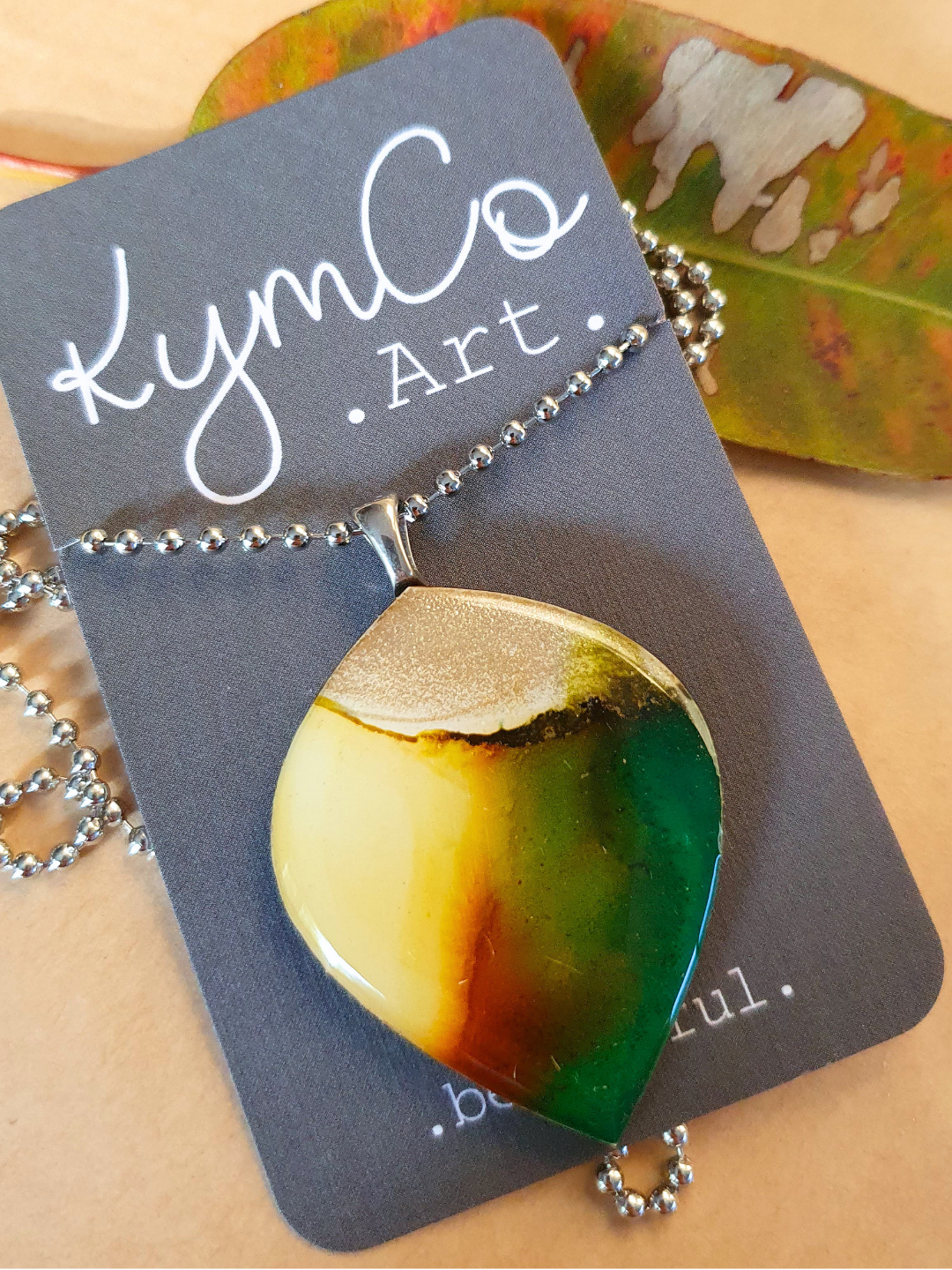 The Sunburnt Country Collection | Resin art jewellery | Pendants, studs and small dangle earrings