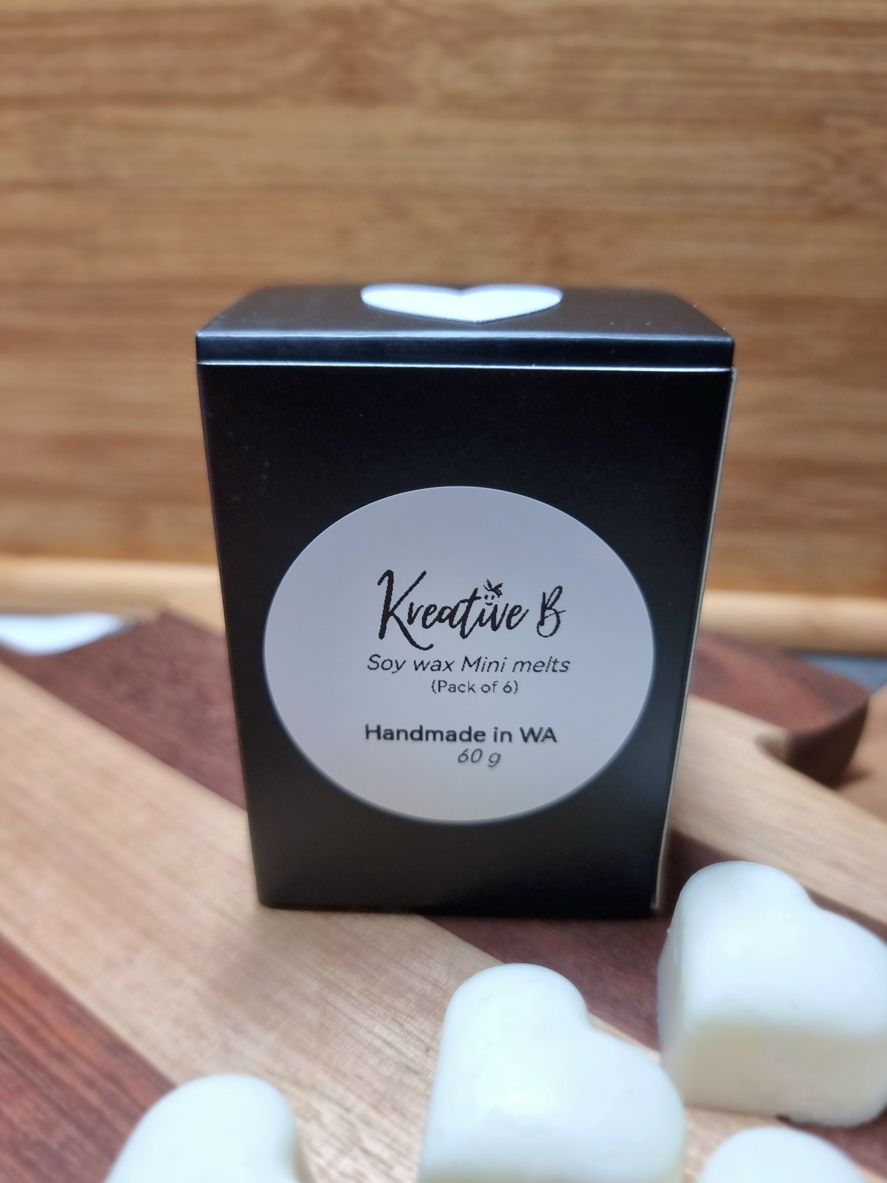 Soy wax mini heart melts pack