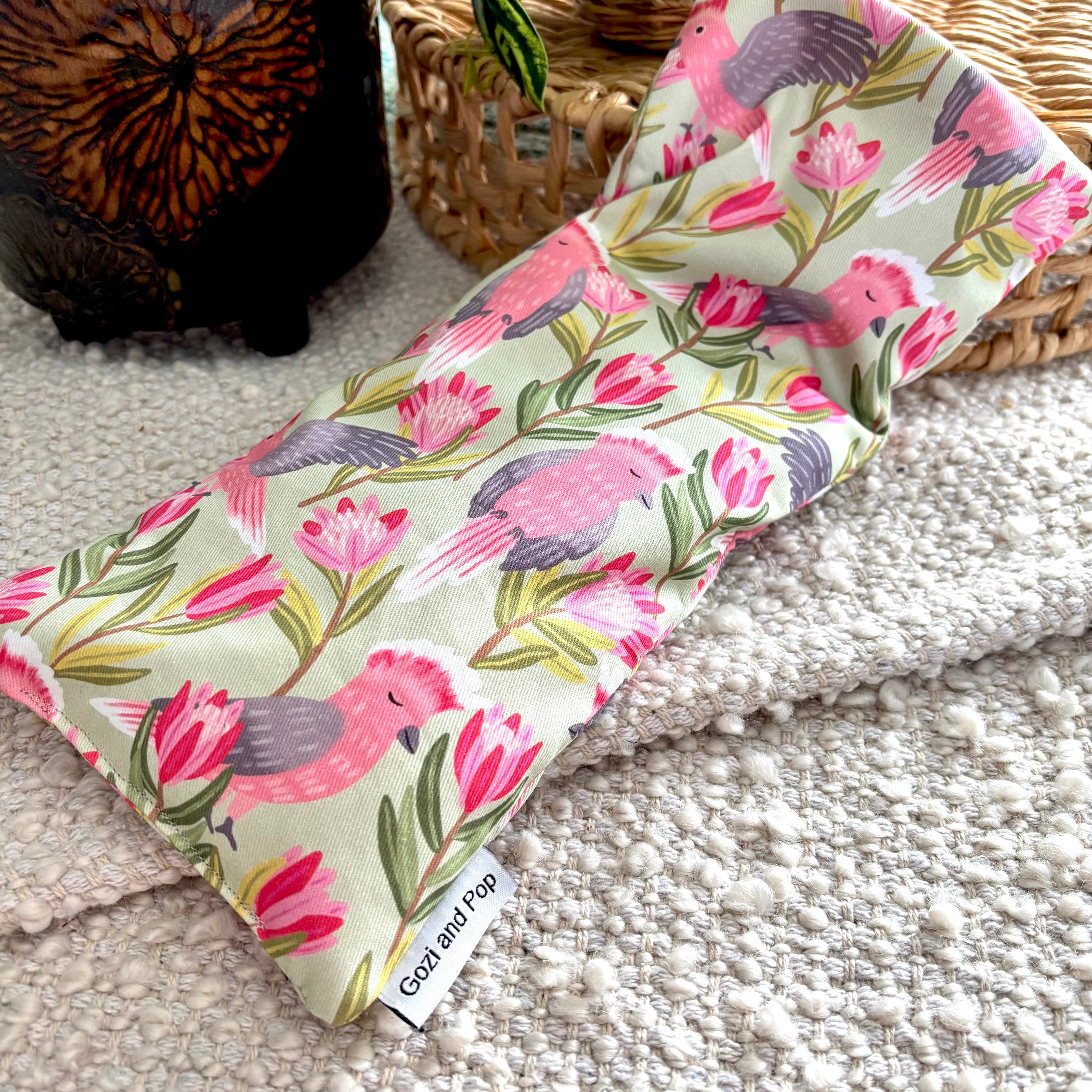 Wheatbag Heatpack 'Pink Galah’