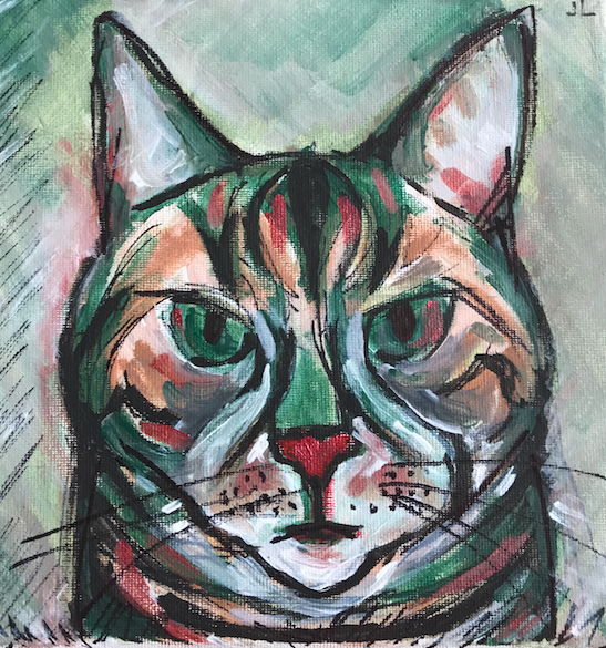 8"x8"- Pet portrait from Photograph