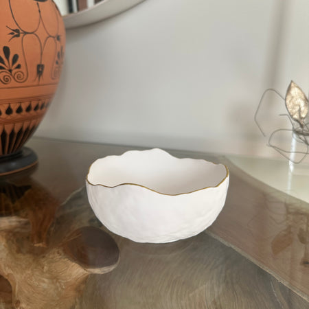 Dimple eco resin bowl