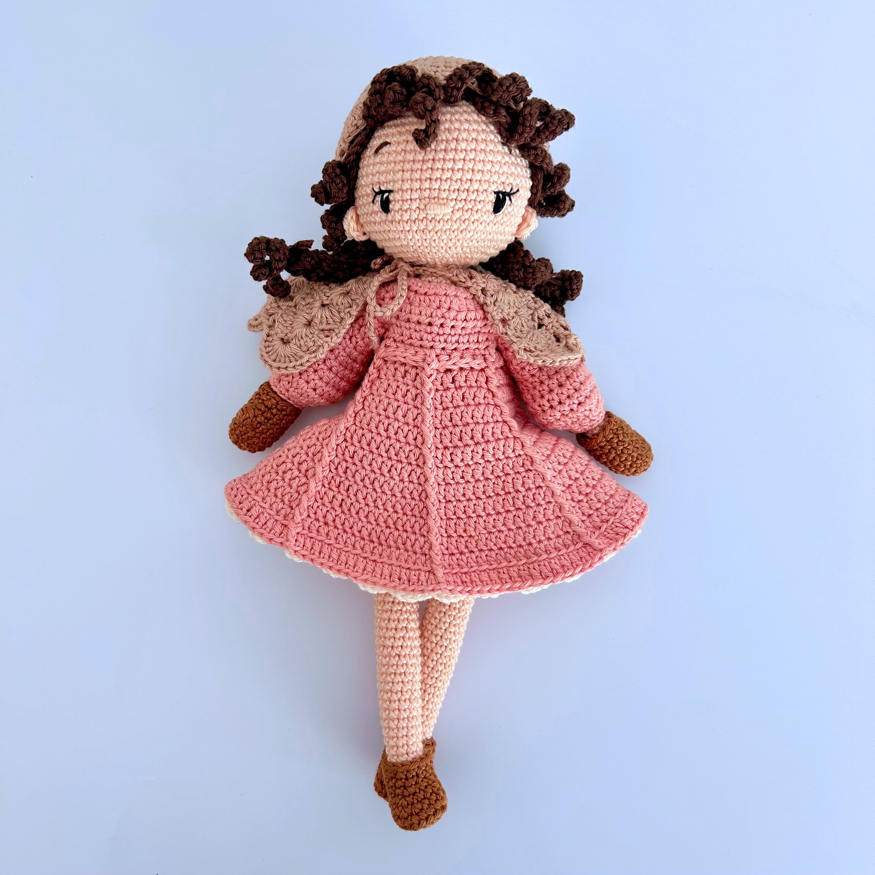 Adele | Crochet Doll | Dress Up | Ready to ship