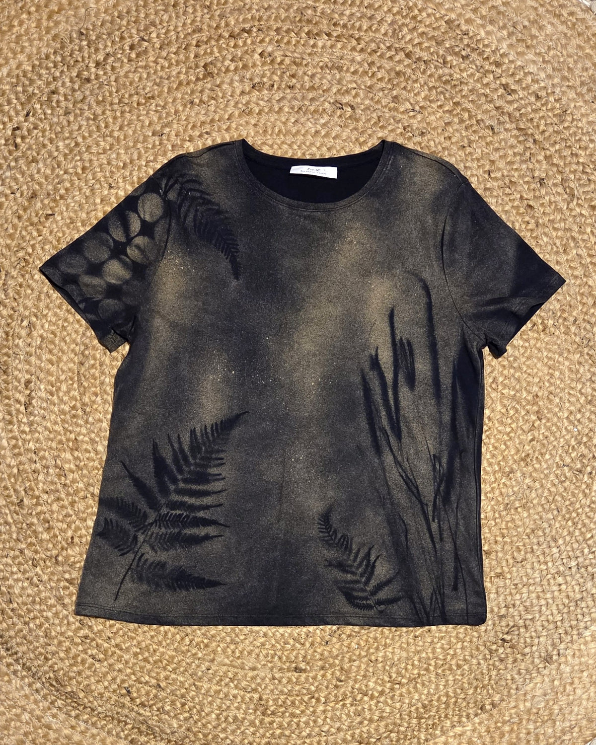 Botanical T-Shirt - Various Sizes - Natural Stencil - Last of this Collection