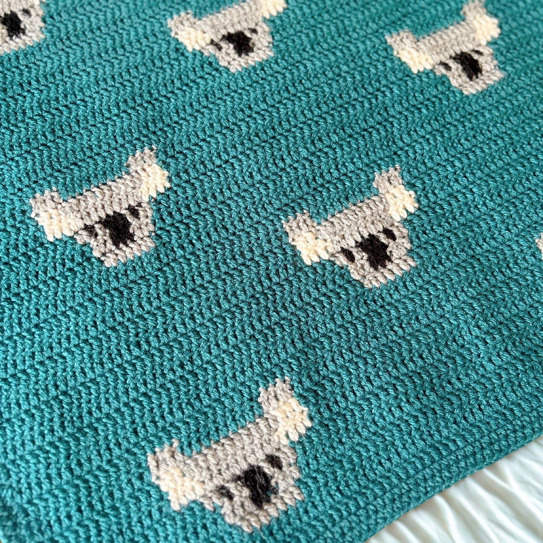 Koala Baby Blanket Crochet Made to Order