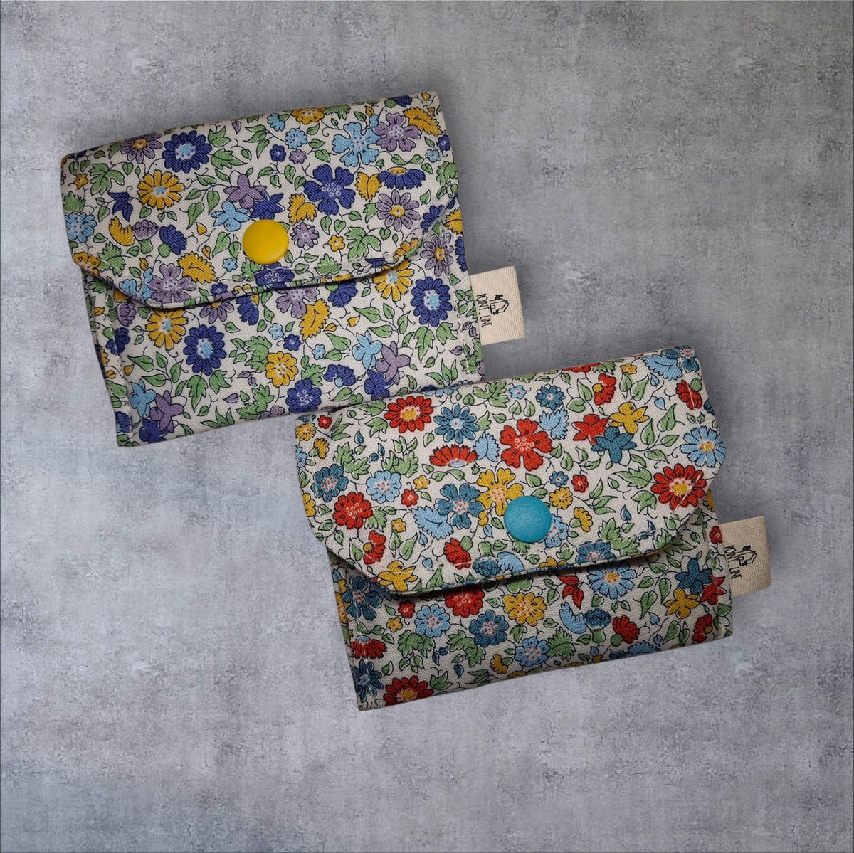 Card and Coins Zipper Purse (Liberty)