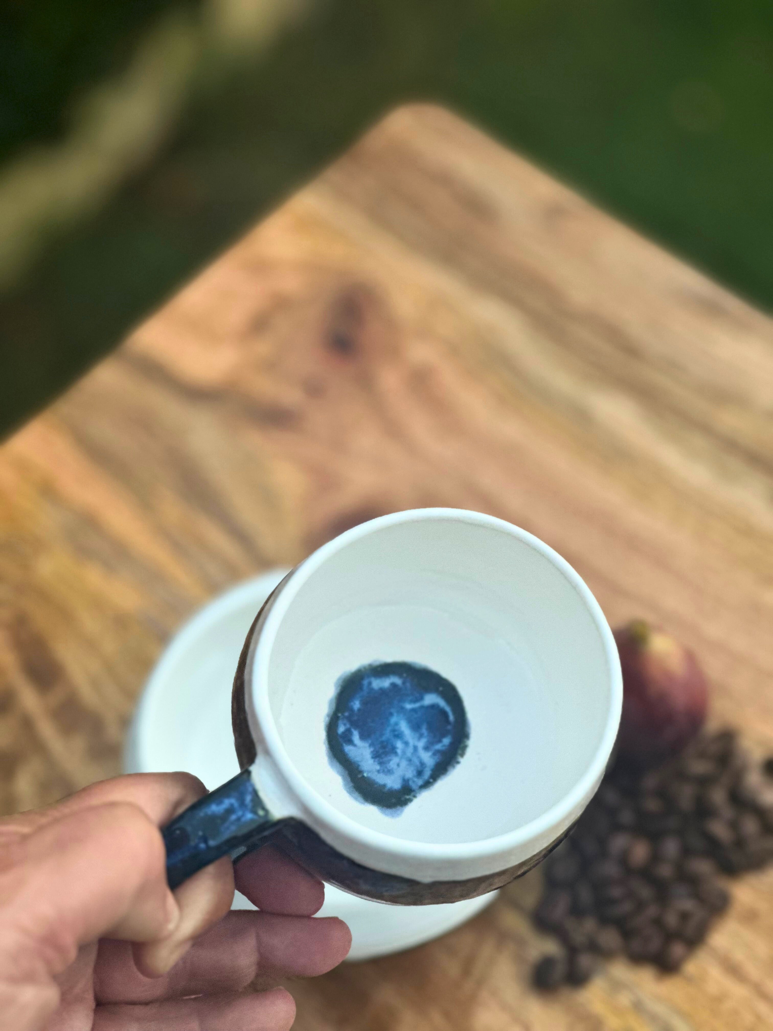 Ceramic Mug and Bowl Set - Magna Blue - Australian Pottery