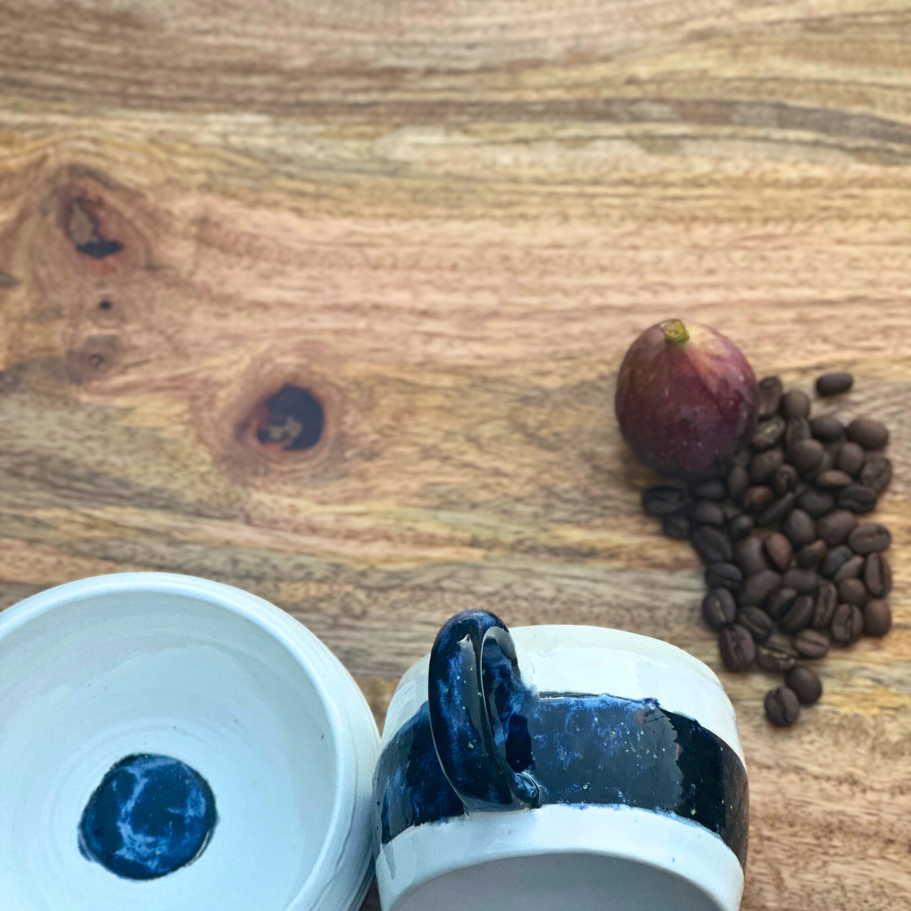 Ceramic Mug and Bowl Set - Magna Blue - Australian Pottery