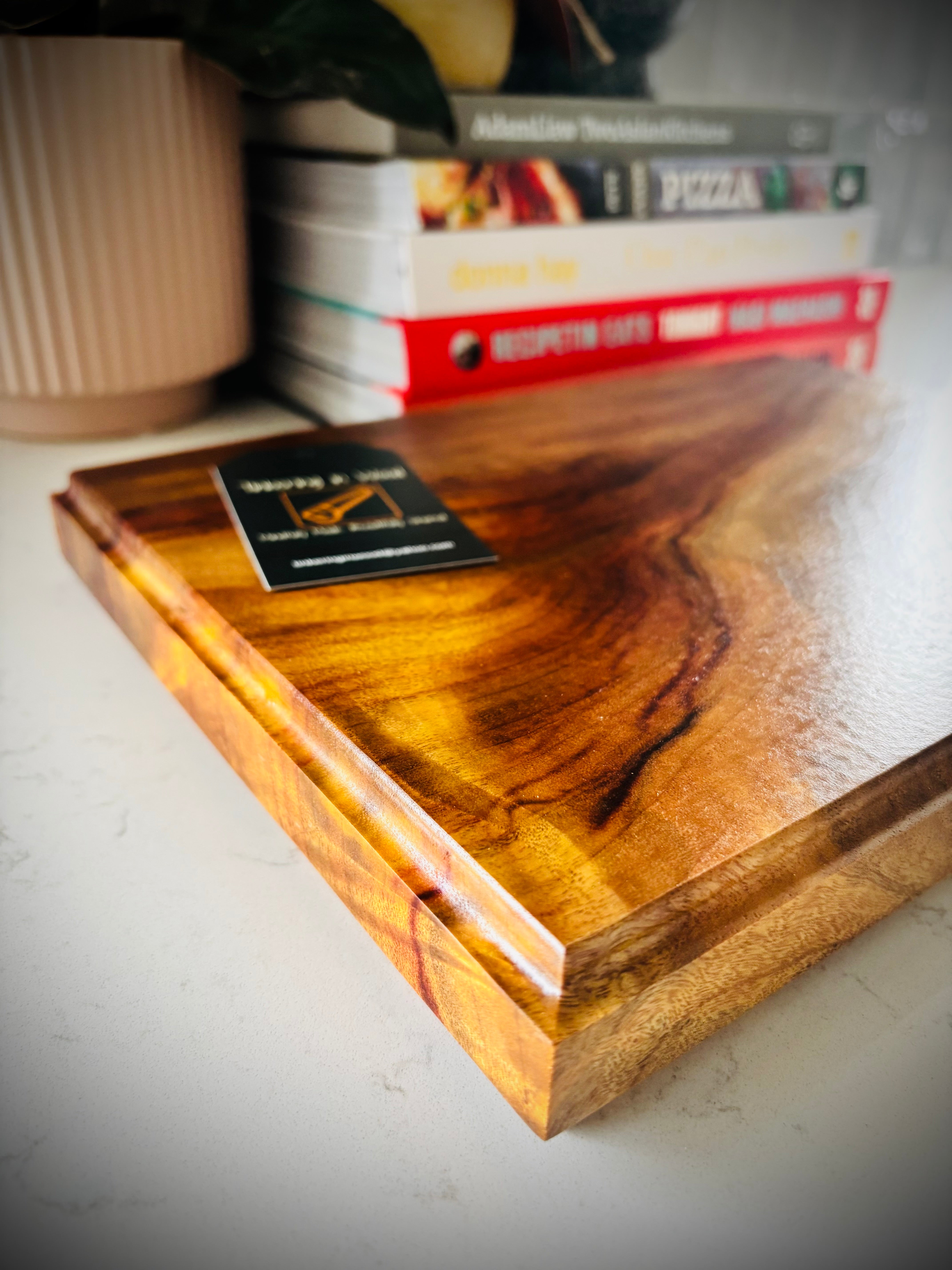 Hardwood Camphor Laurel Charcuterie Board 300x220x35mm