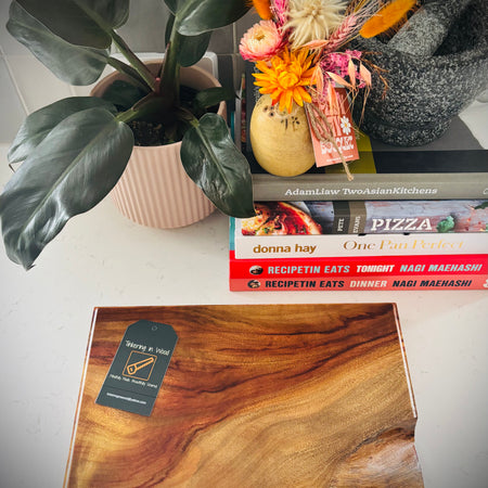 Hardwood Camphor Laurel Charcuterie Board 300x220x35mm