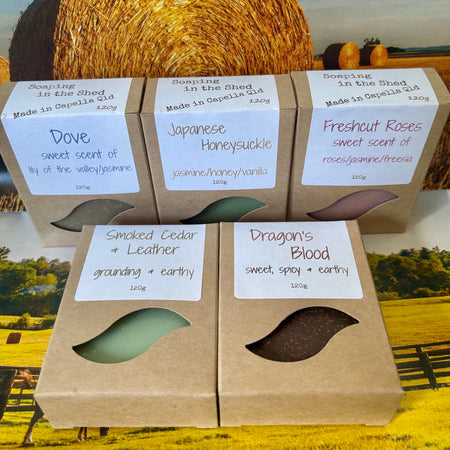 Handmade Tallow Soaps Pack of 5