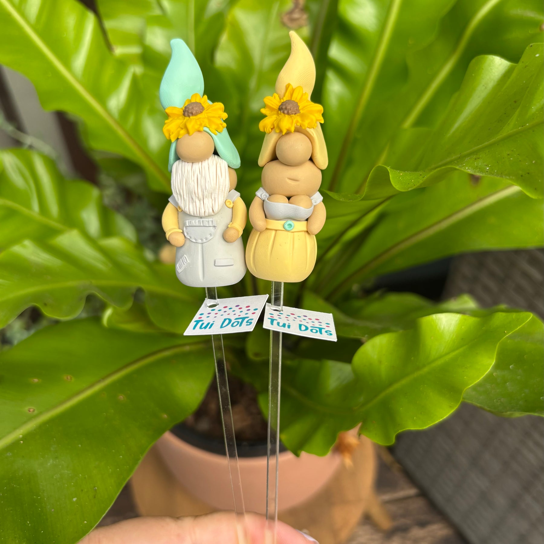 Tiny Gnomes | Sunflowers | Roderick & Patsy