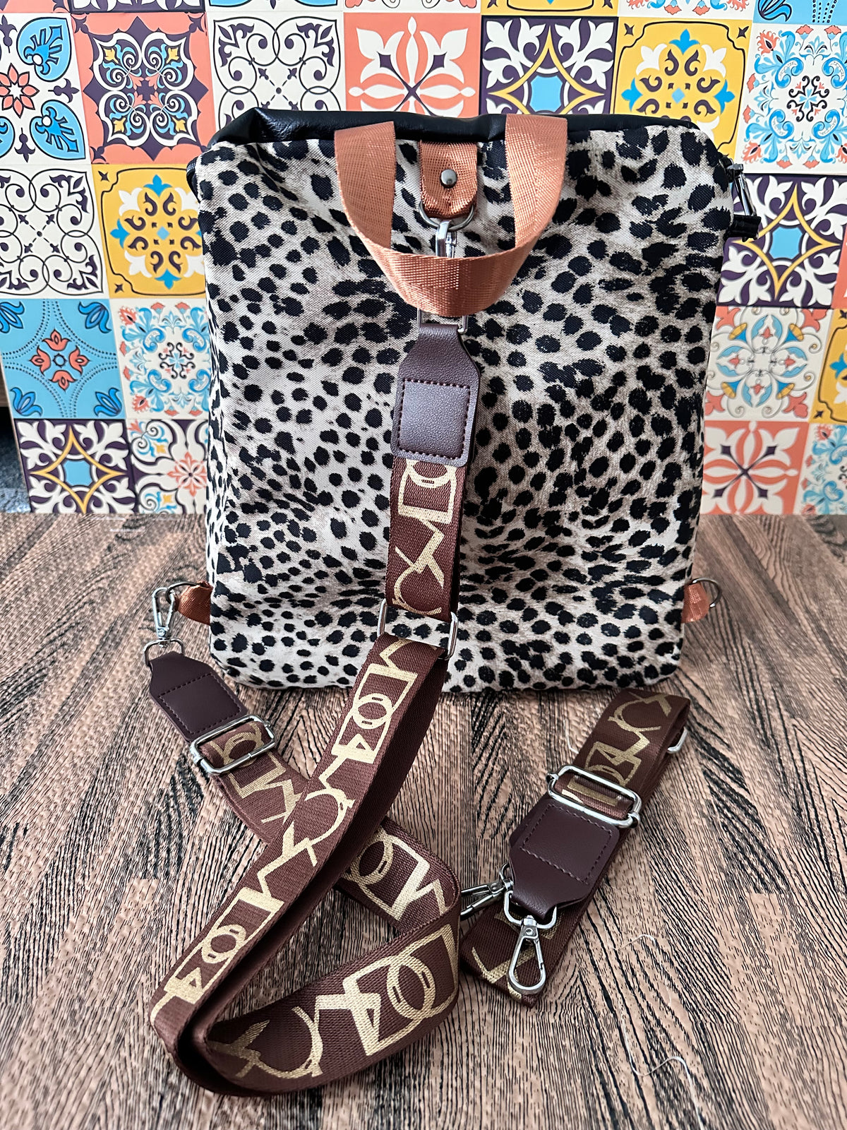 Wide mouth back pack