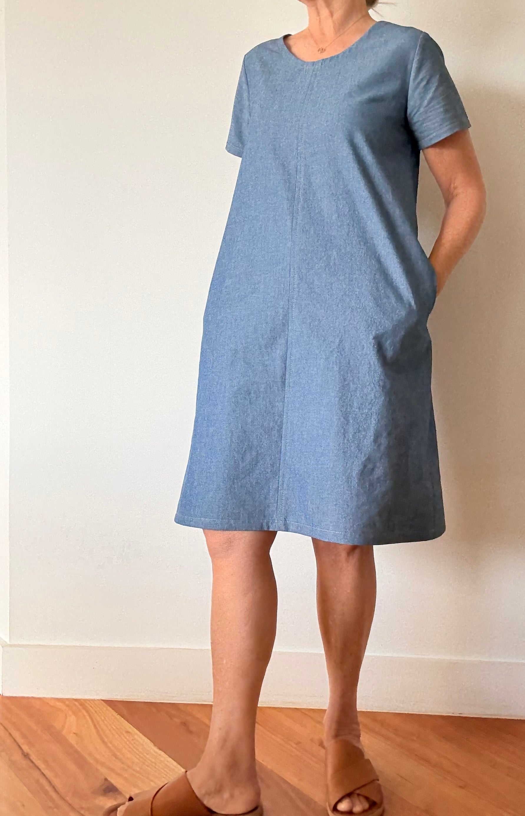 SALE!!!!  Light Denim Shift Dress