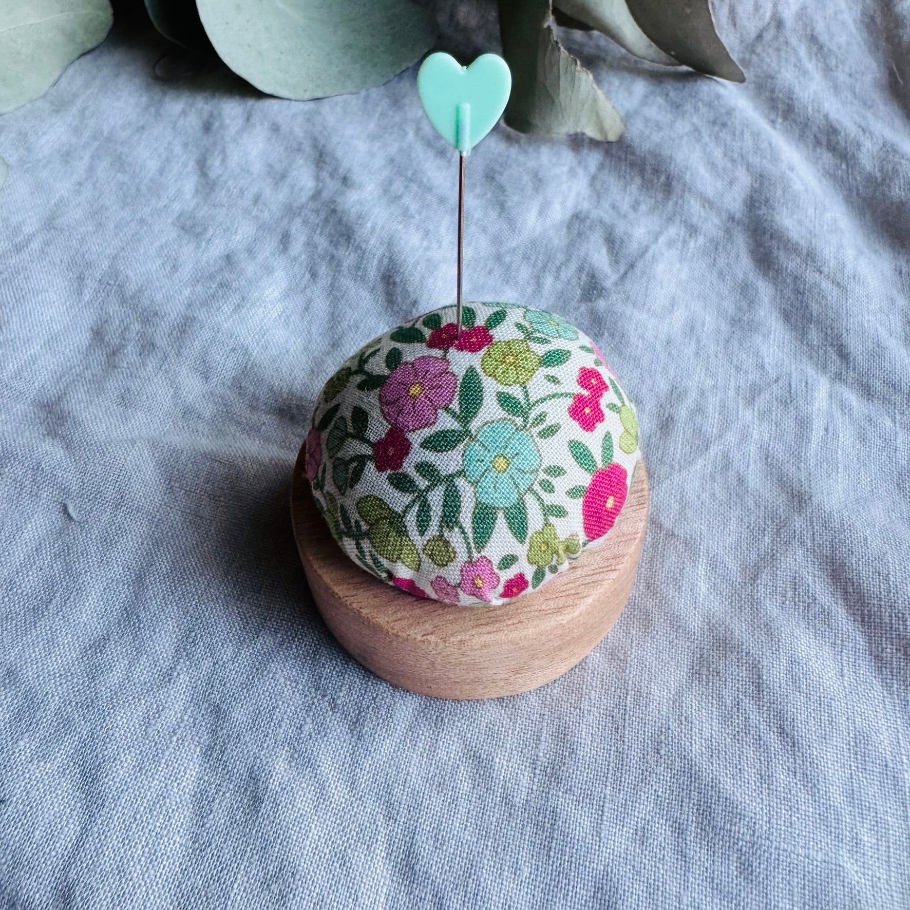 Handmade Pin Cushions - collaboration Spoon Gal X qhearts handmade