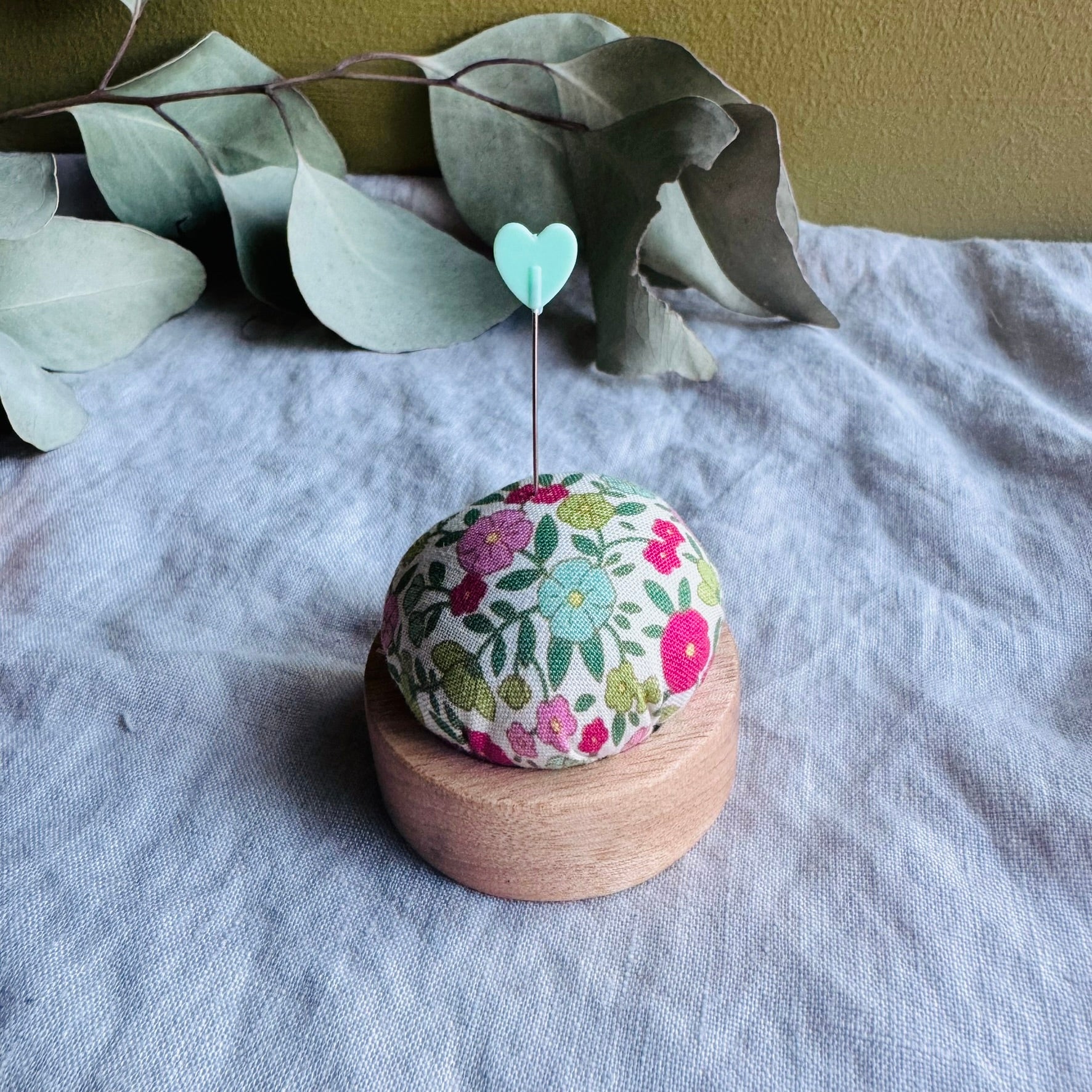 Handmade Pin Cushions - collaboration Spoon Gal X qhearts handmade