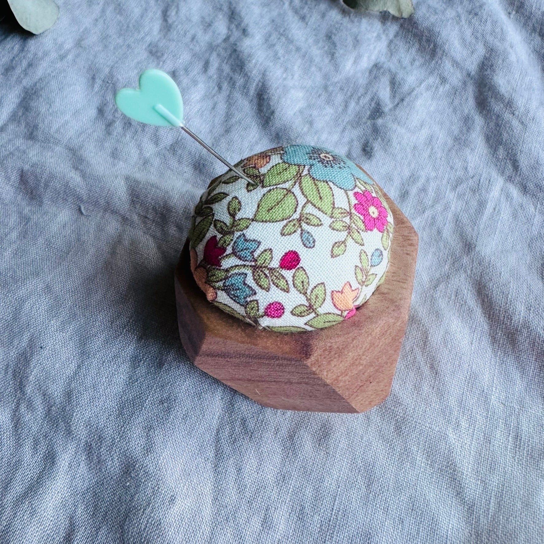 Handmade Pin Cushions - collaboration Spoon Gal X qhearts handmade