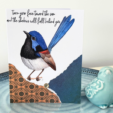 Red-winged fairy wren