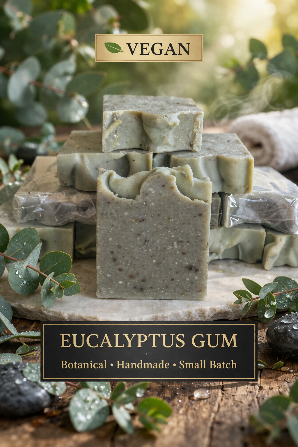 Vegan Handmade Soap bundle Lots of 3 - Natural Soap Bars - Mix N Match