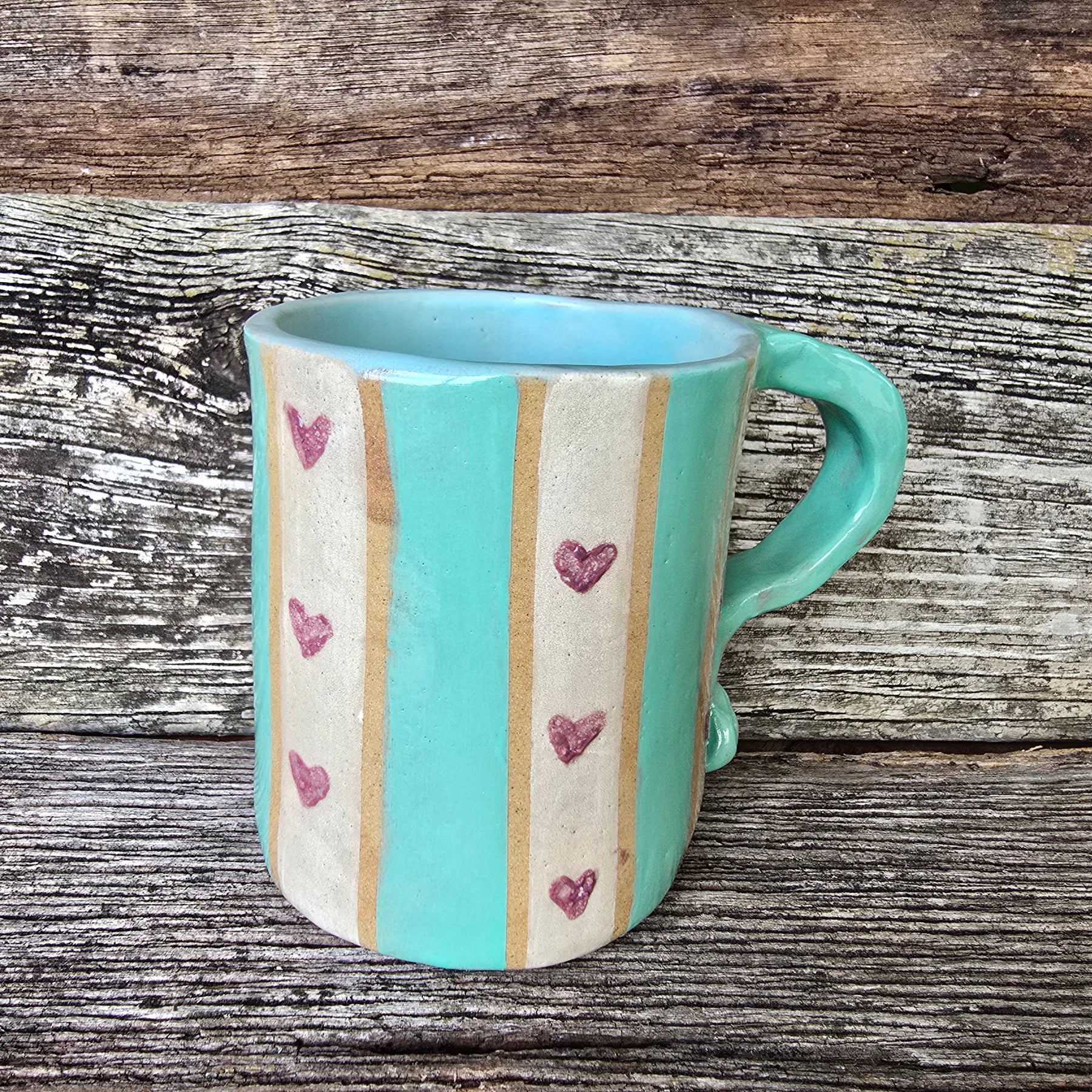 Stripes and hearts