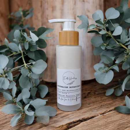 Hand & Body Lotion. Lilly Pilly + Tasmanian Mountain Pepper. Vegan.