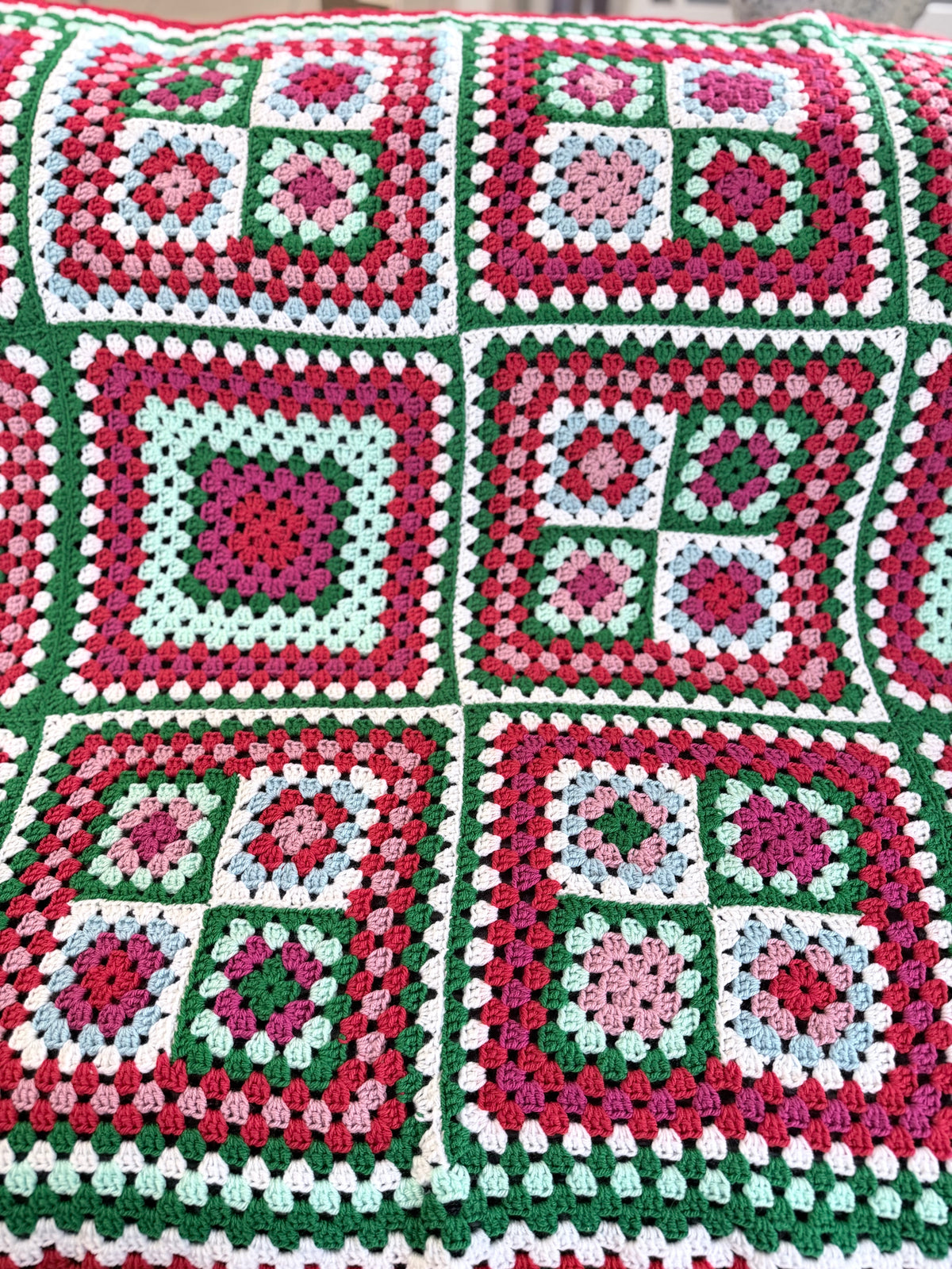 #002 - Family Favourites Large Crocheted Blanket