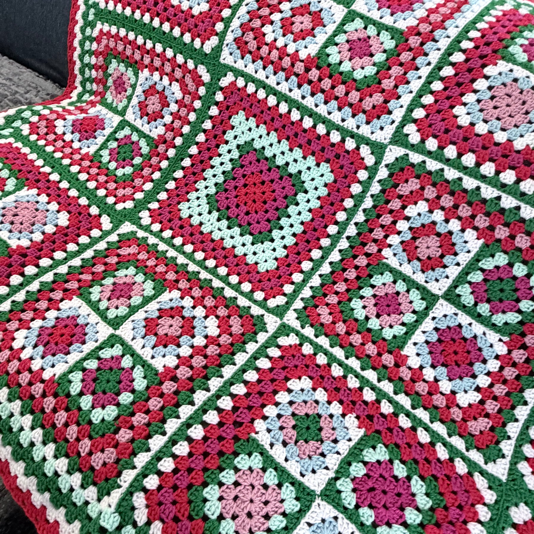 #002 - Family Favourites Large Crocheted Blanket