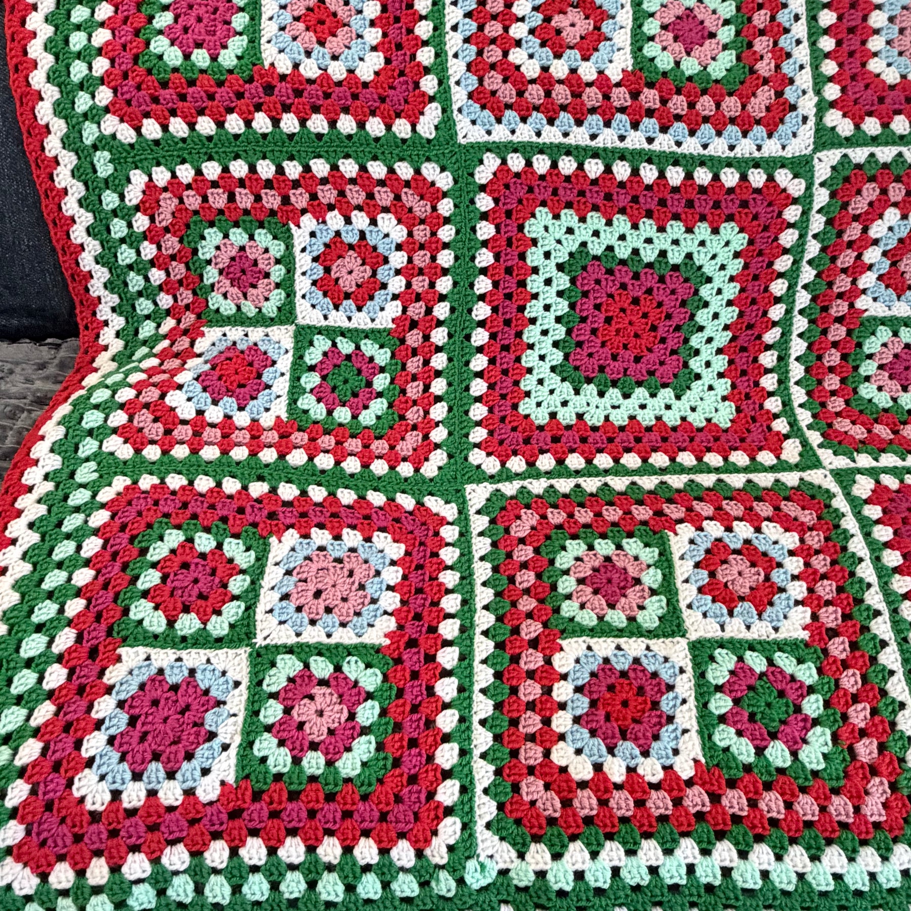 #002 - Family Favourites Large Crocheted Blanket