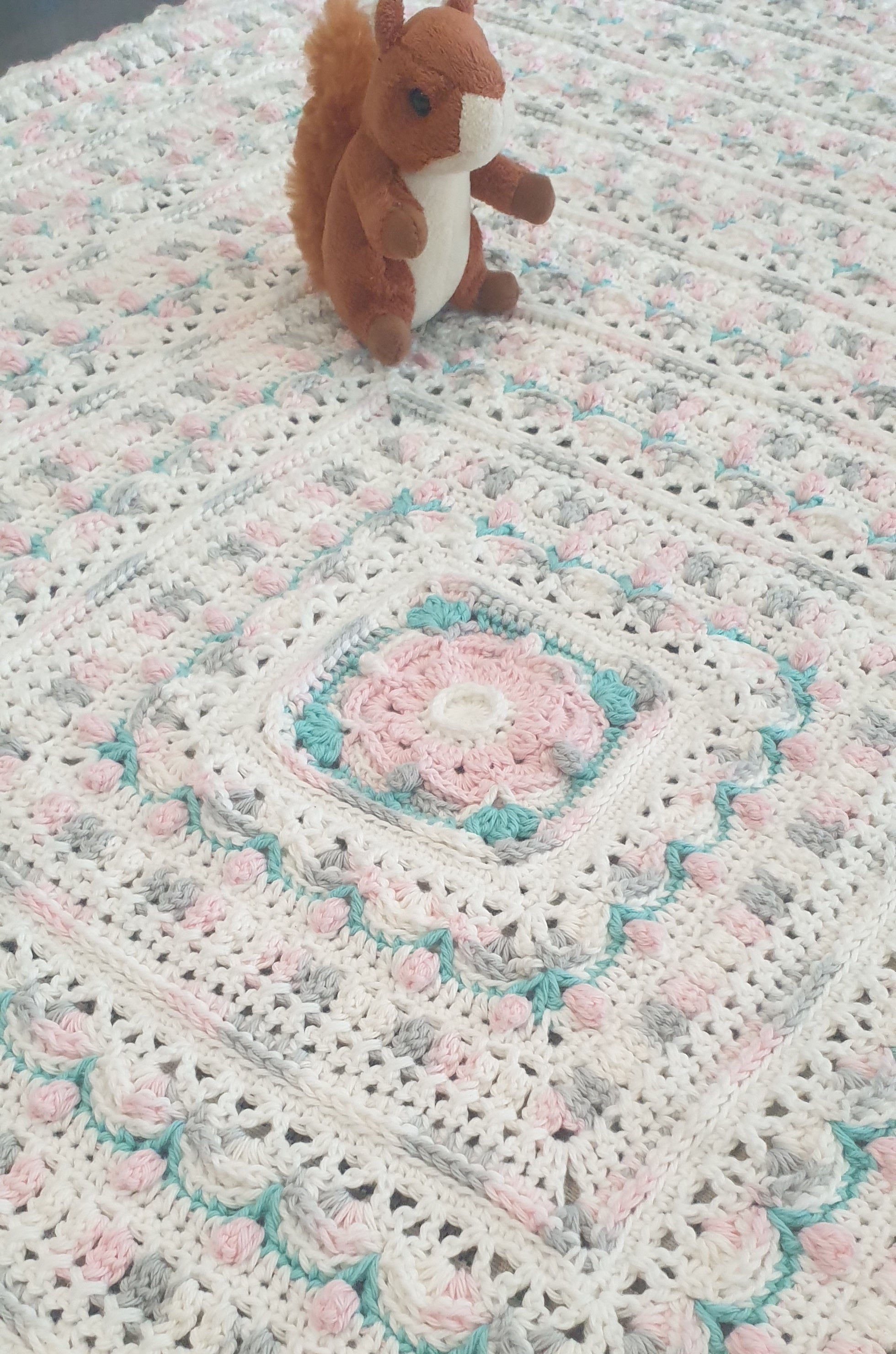 Pretty in Pink Baby Blanket