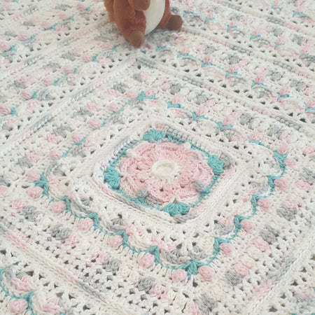 Pretty in Pink Baby Blanket