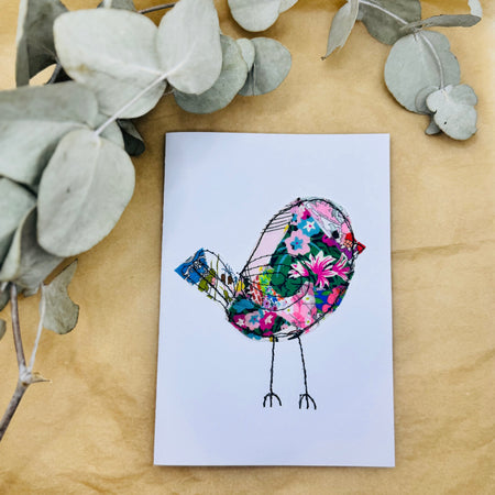 Upcycled handmade animal cards