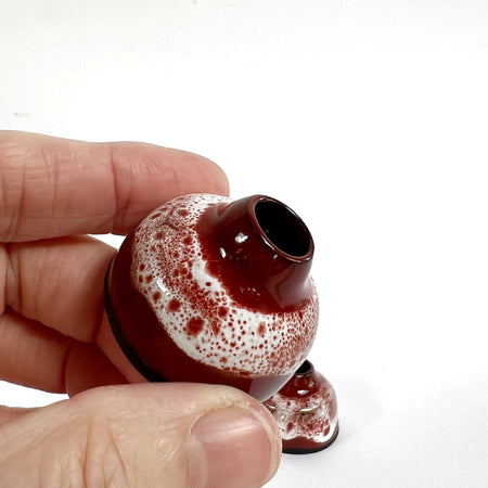 Miniature ceramic bud vases