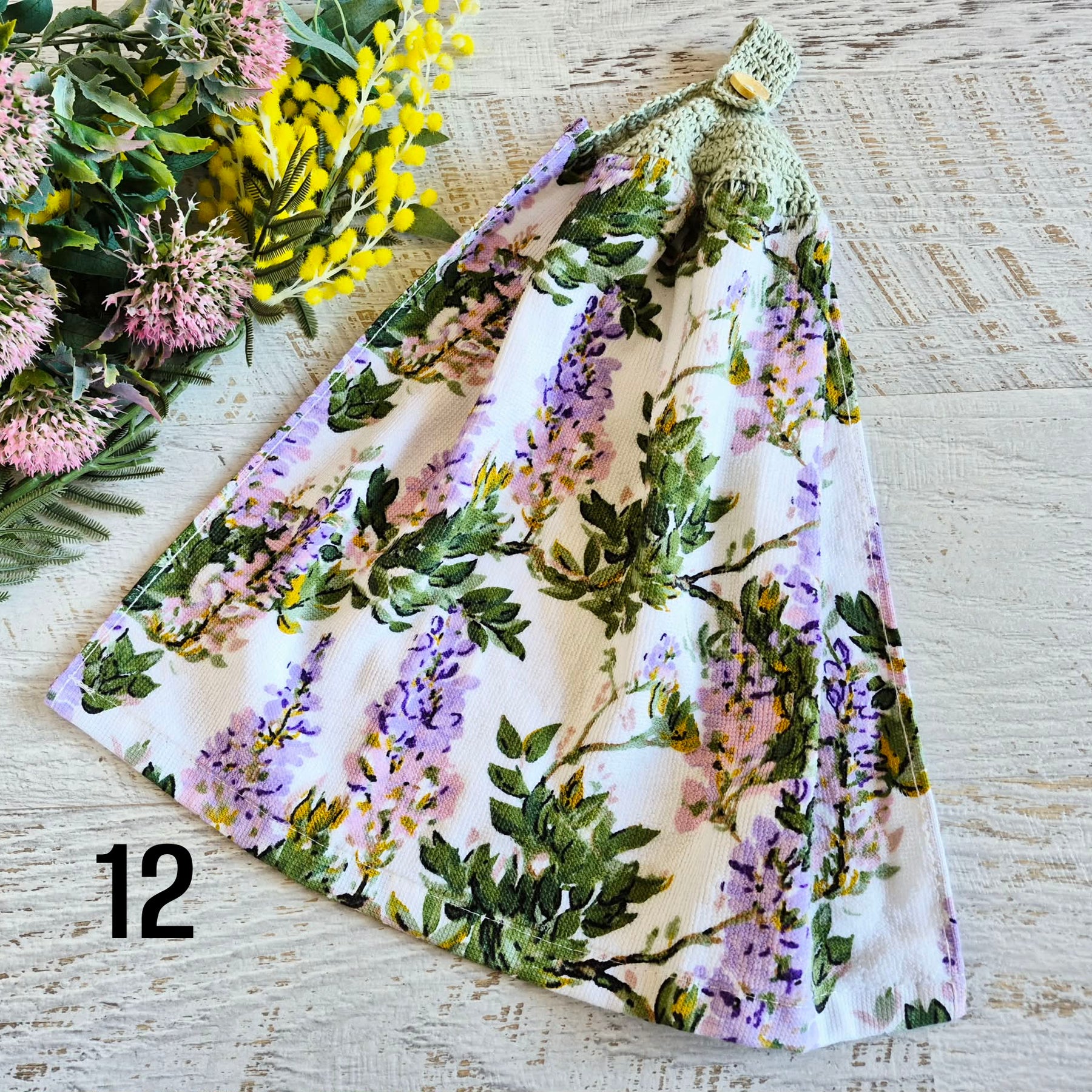 Kitchen Hand Towel | Hanging | Cotton | SINGLE LAYER | 9 Styles - 10-18