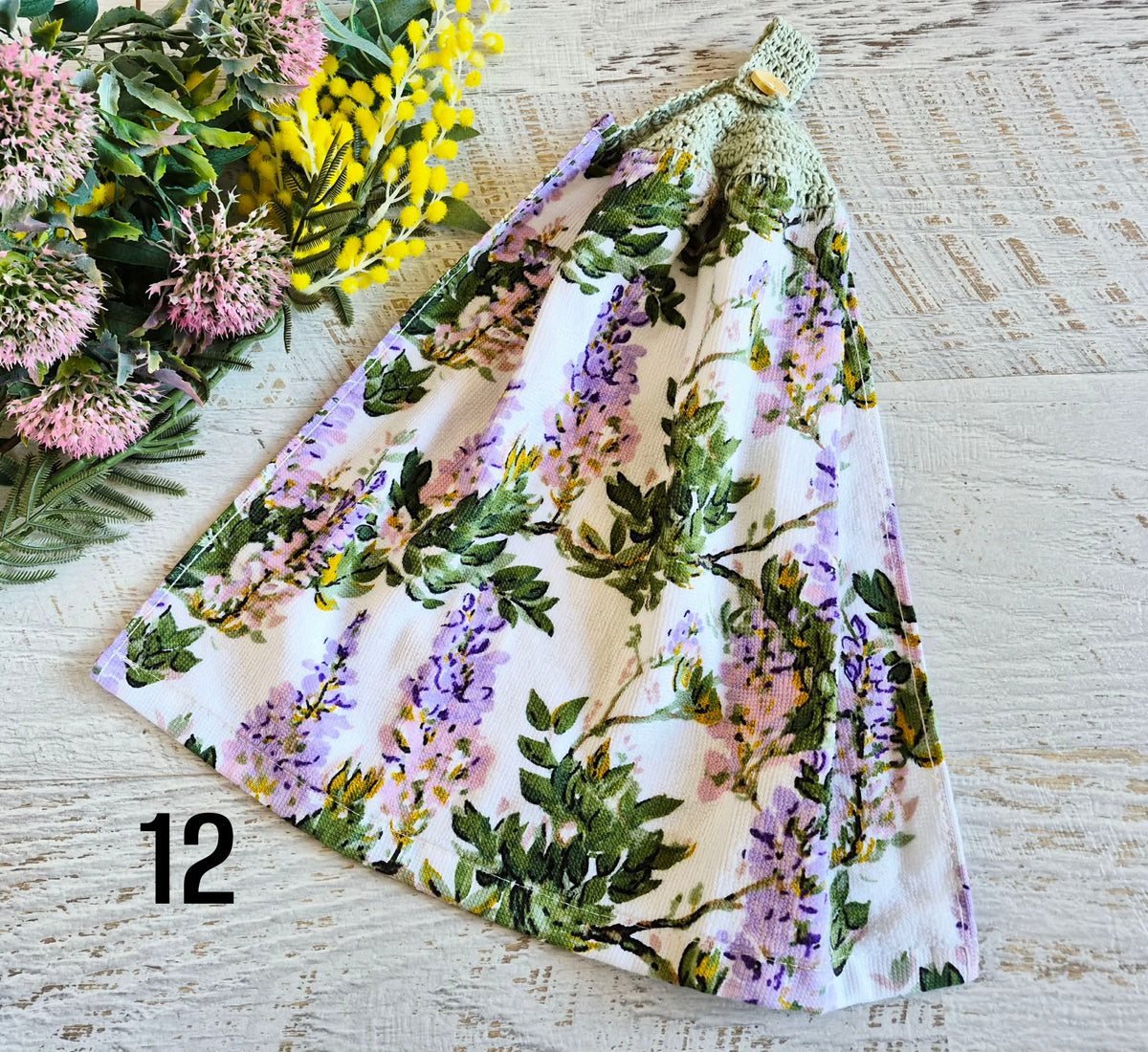 Kitchen Hand Towel | Hanging | Cotton | SINGLE LAYER | 9 Styles - 10-18