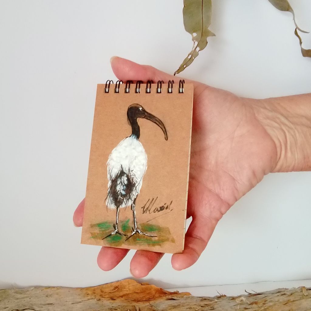 Handpainted Memo Pads.  Pocket size.
