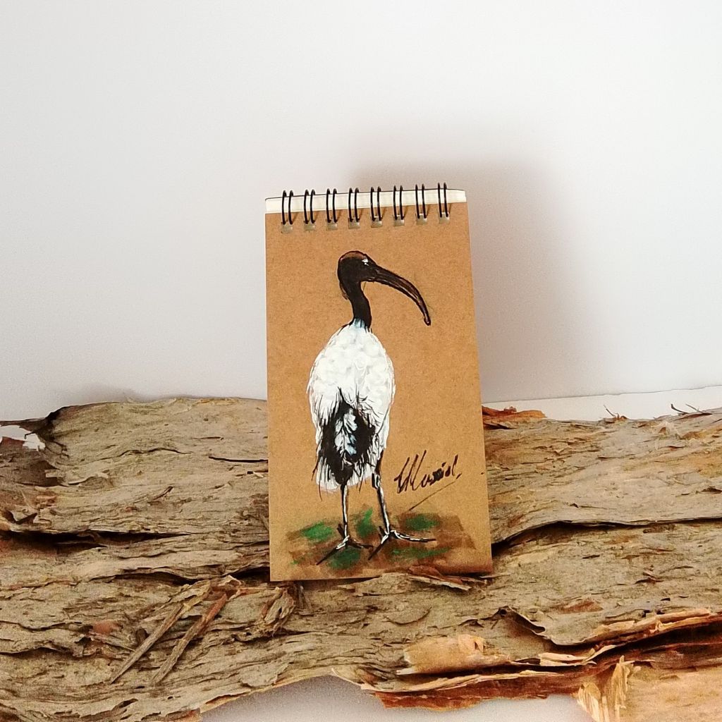 Handpainted Memo Pads.  Pocket size.