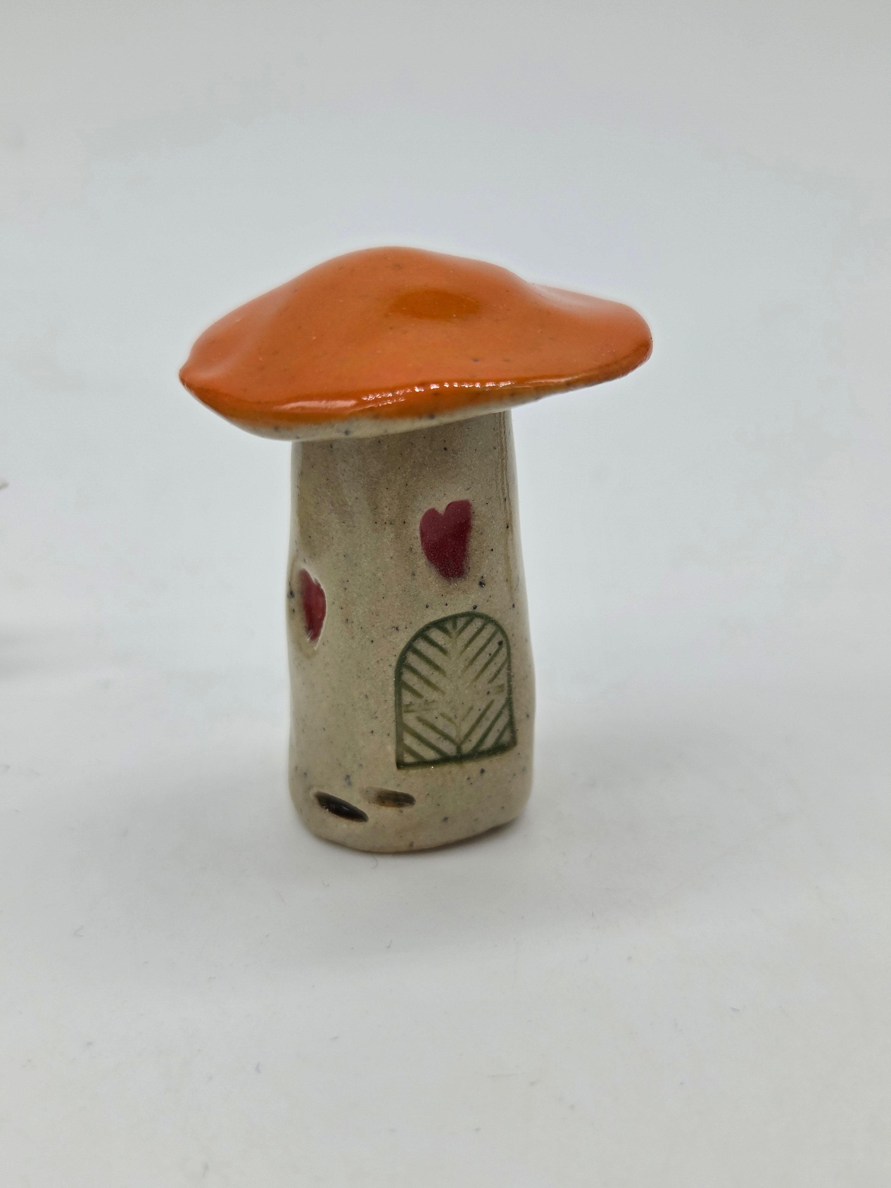 Tiny Toadstool Village - Orange