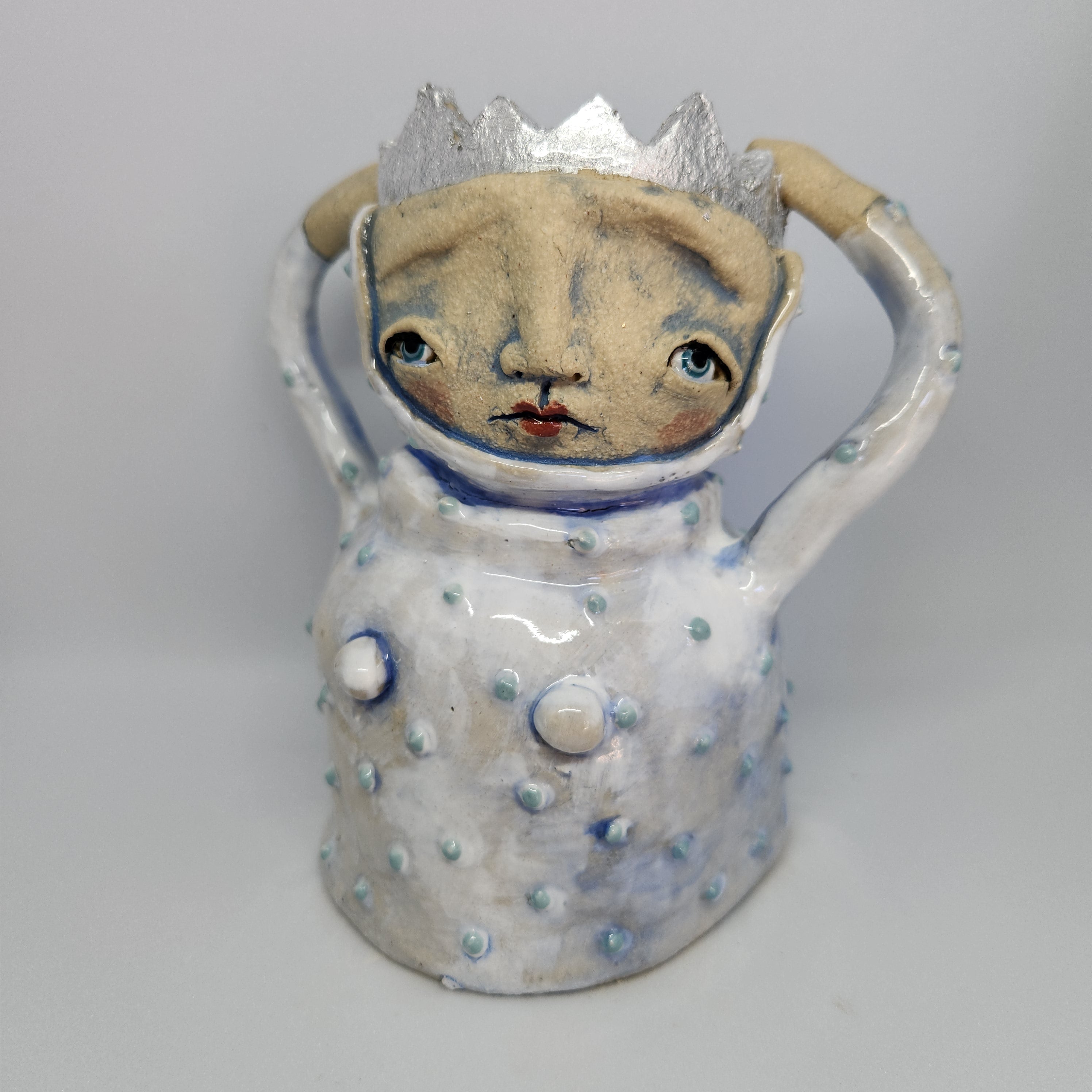 Clay Queen, light blue, treasure keeper