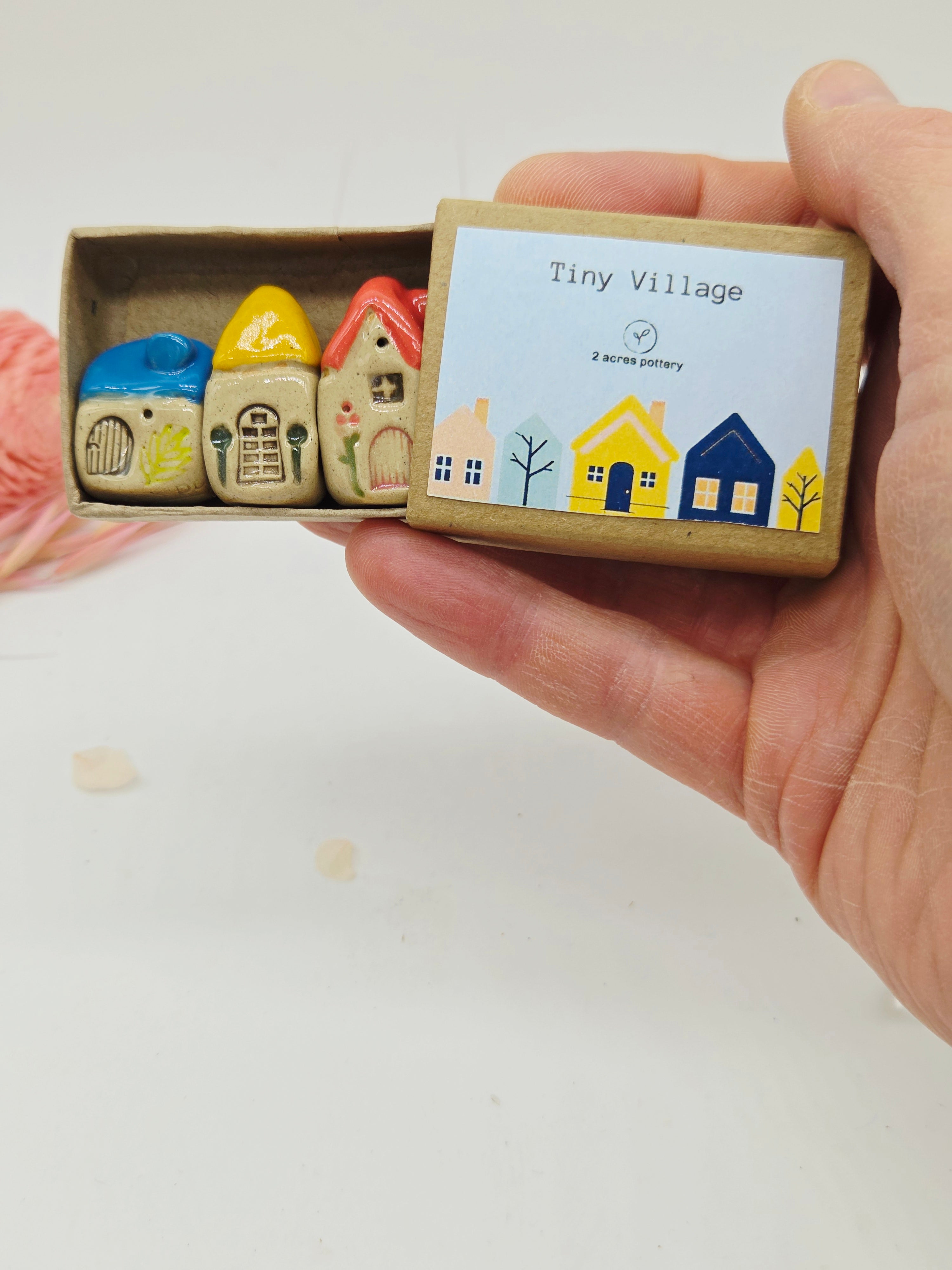 Tiny Ceramic Village -  Lily Meadow