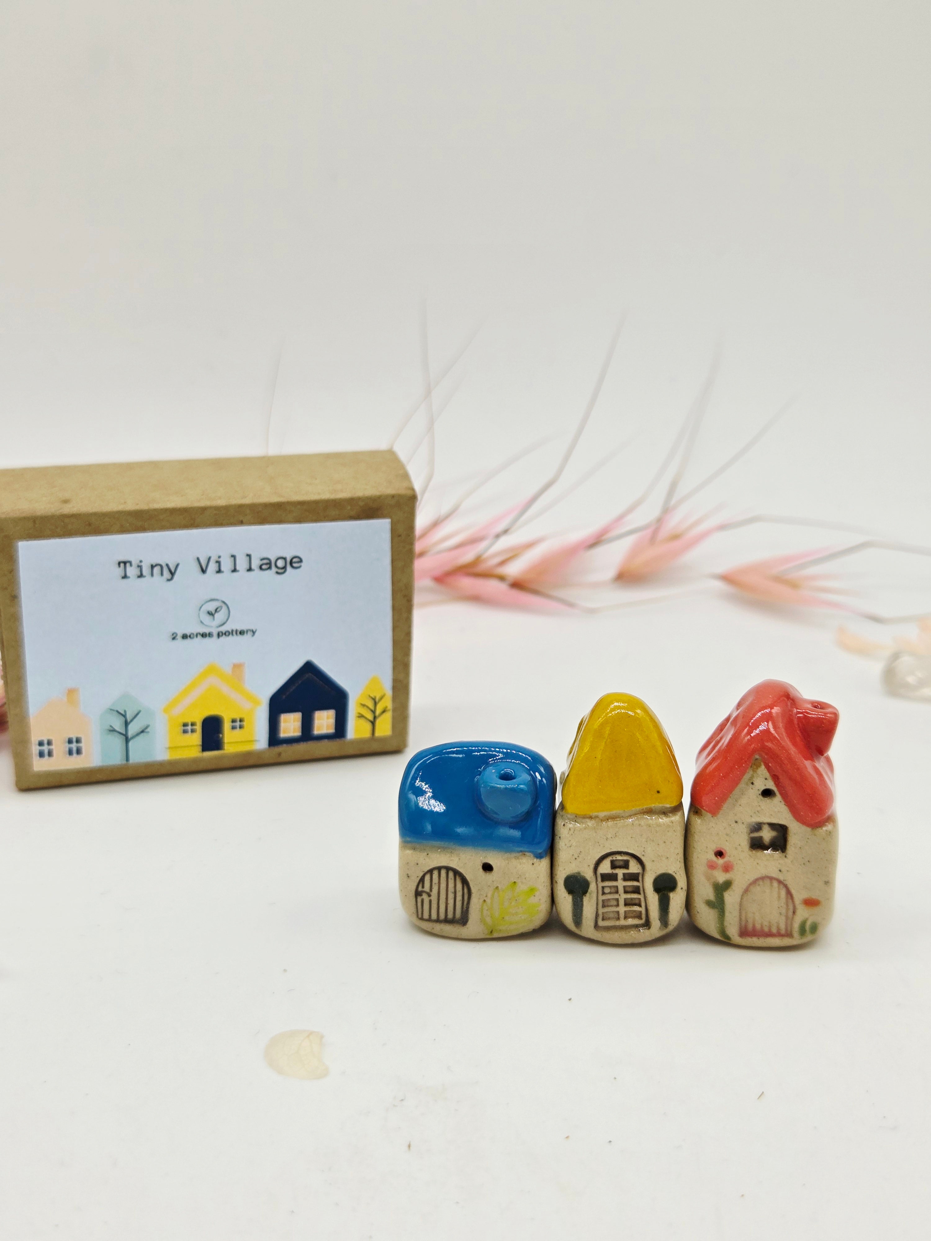 Tiny Ceramic Village -  Lily Meadow
