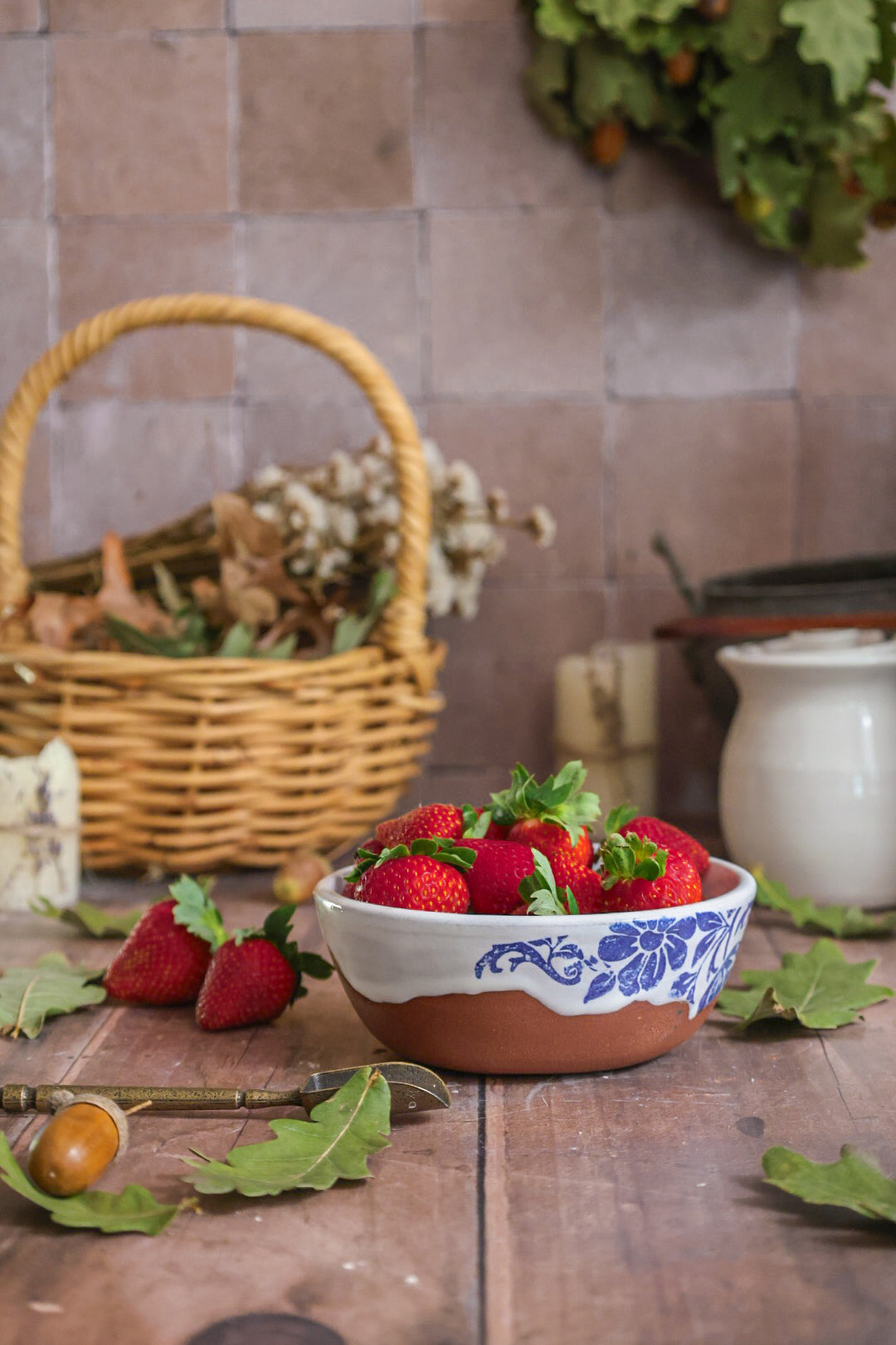 Handmade Ceramic French Provincial Bowls