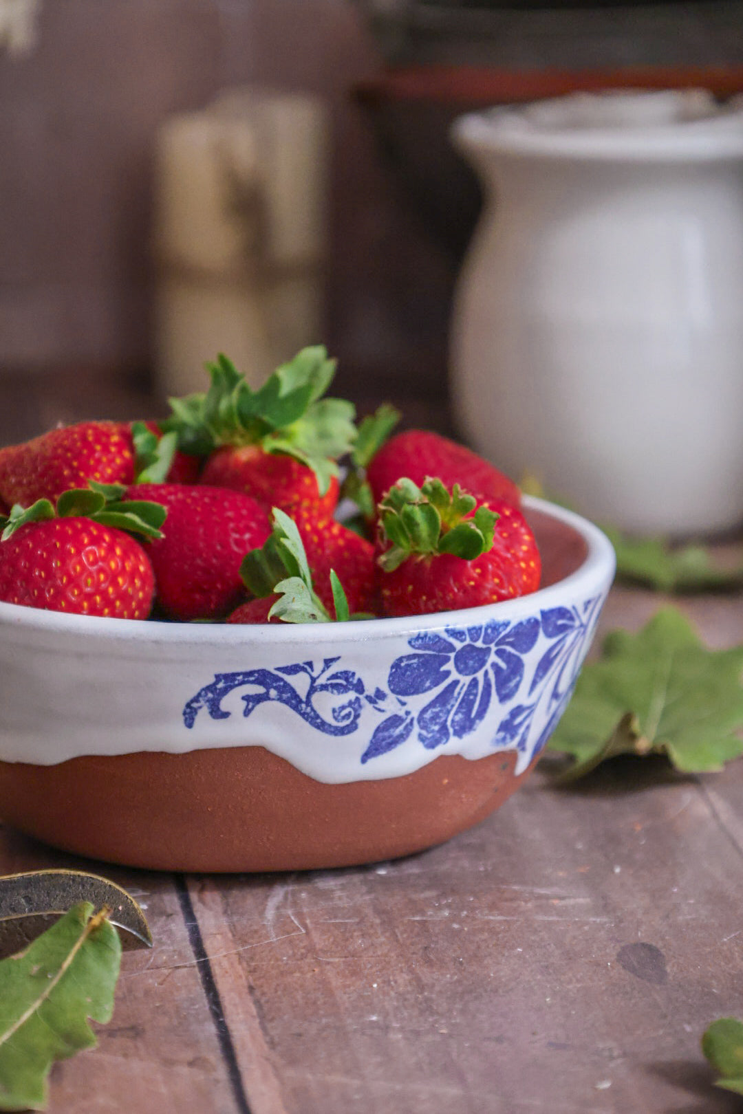 Handmade Ceramic French Provincial Bowls